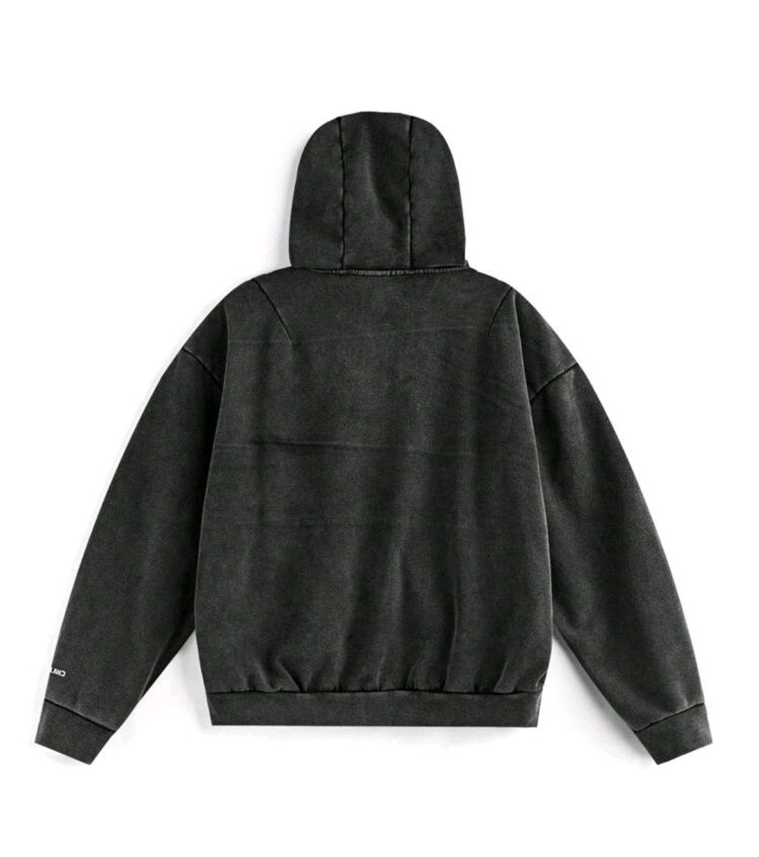 Japanese Brand Oversized Big Pocket Washed Simple Distressed Hoodies Size US S / EU 44-46 / 1 - 7 Thumbnail
