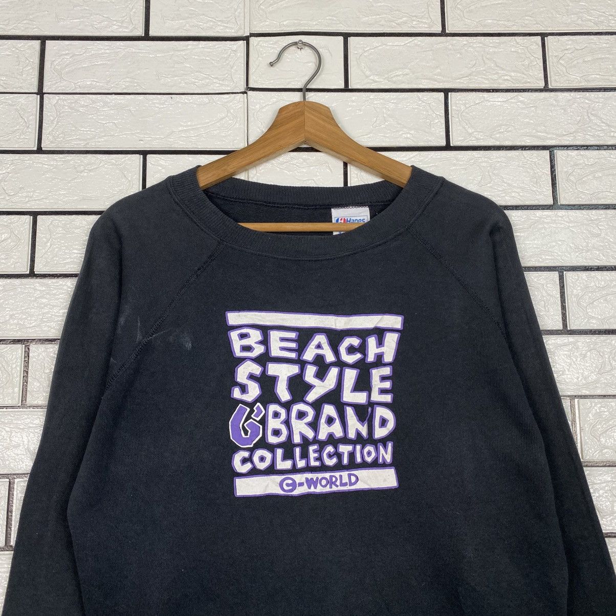 Vintage Vintage Sweatshirt Surf Vibe Beach Style L'Brand G Brand USA Size US M / EU 48-50 / 2 - 4 Thumbnail