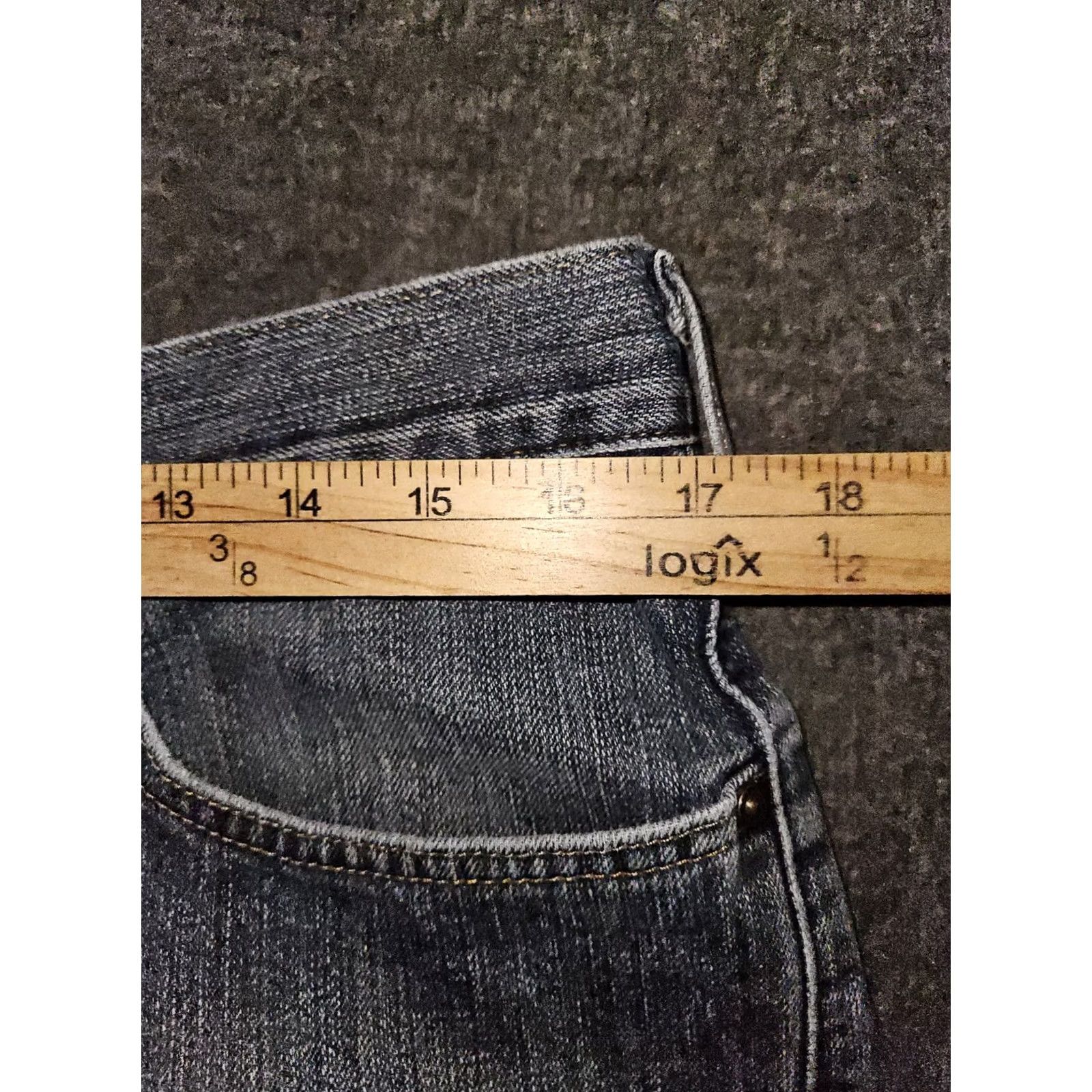Carhartt Carhartt Jeans Relaxed Straight Men's 34x30 Blue Distressed Workwear Denim Size US 34 / EU 50 - 3 Thumbnail