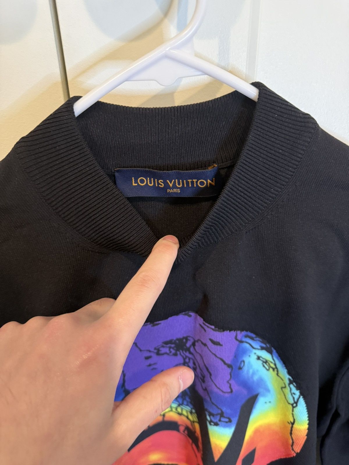 Louis Vuitton Louis Vuitton Rainbow Thermal World Sweater Size US M / EU 48-50 / 2 - 6 Thumbnail