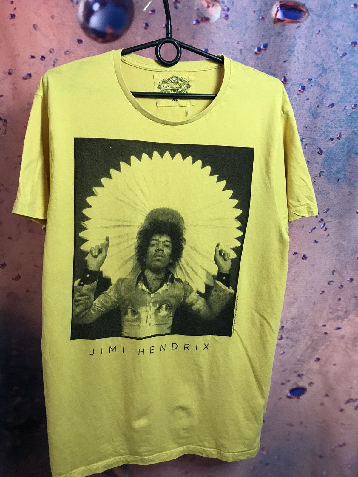 Band Tees × Jimi Hendrix Jimi Hendrix band streetwear tee Size US L / EU 52-54 / 3 - 2 Thumbnail