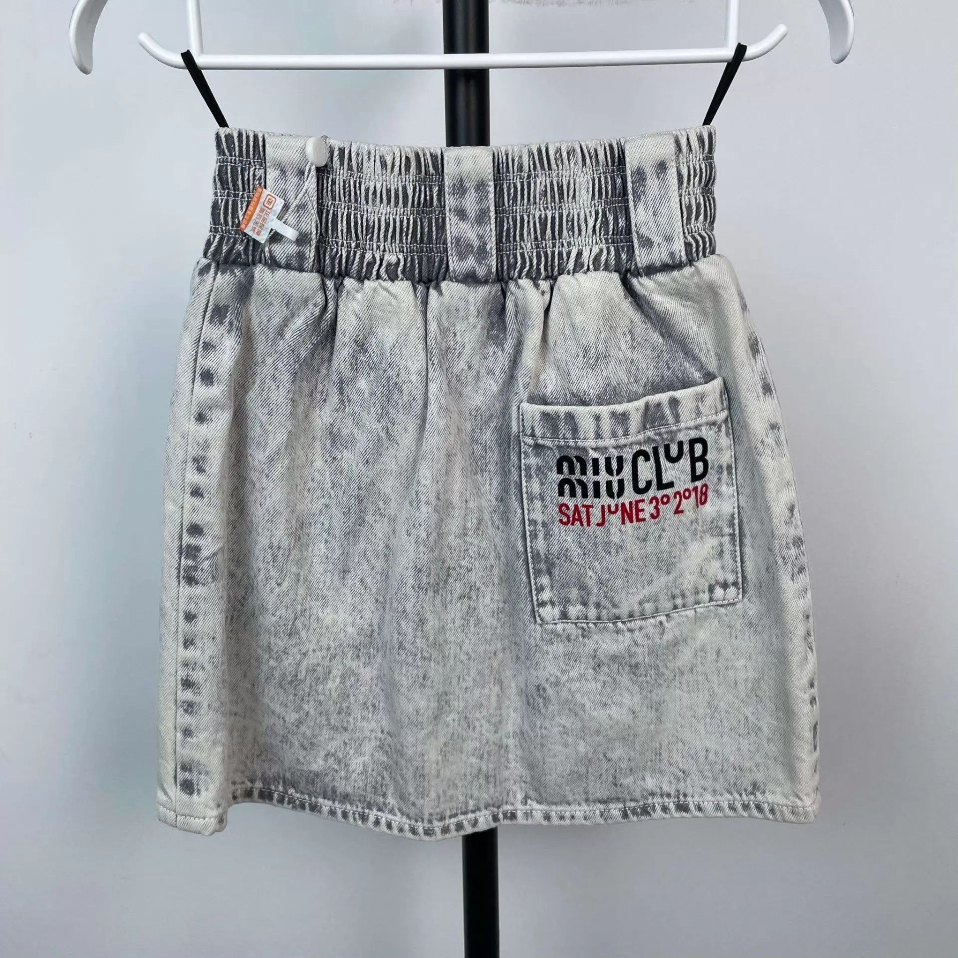 Miu Miu MIU MIU Denim Zip Skirts 36 Size 25" / US 0 / IT 36 - 2 Thumbnail
