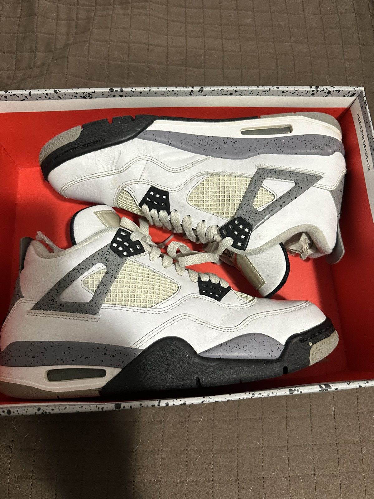 Jordan Brand × Nike Nike air Jordan white cement 2012 Size US 8.5 / EU 41-42 - 5 Thumbnail