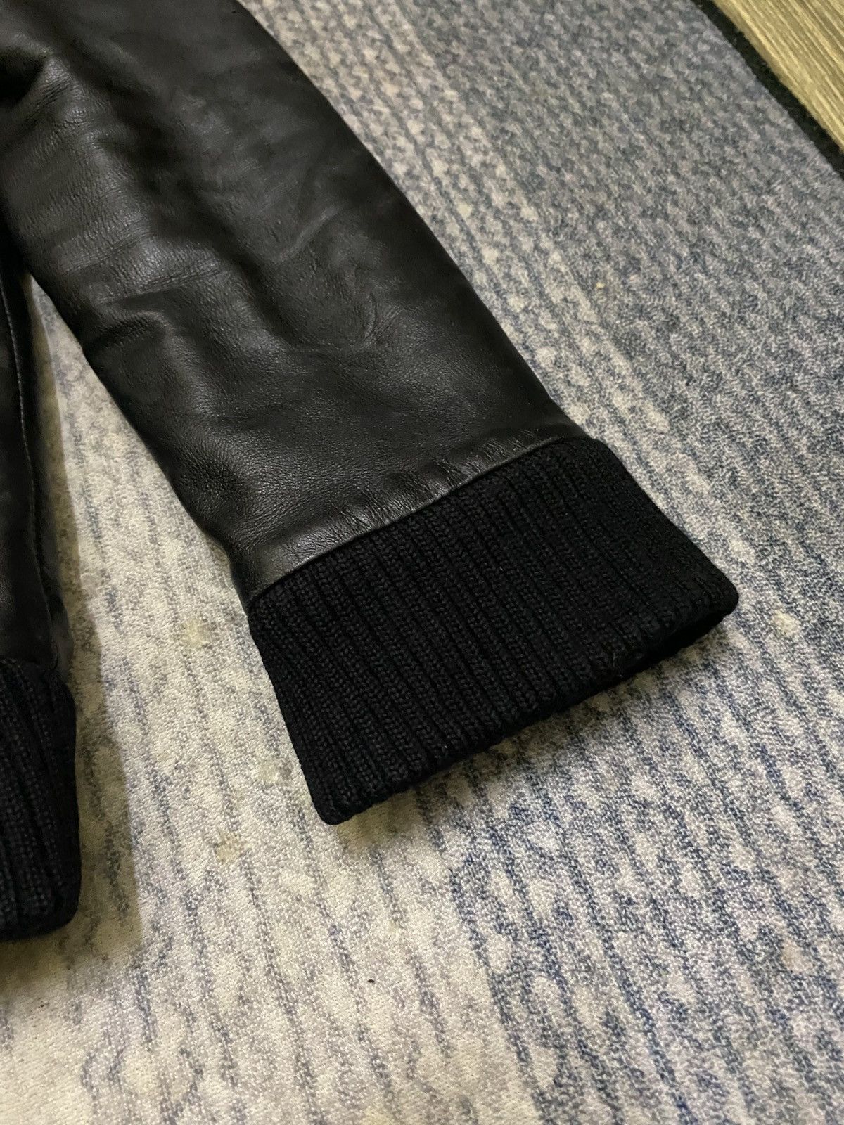 NO ID NO ID A2 LEATHER JACKET FUR NECK LINING REMOVEABLE Size US S / EU 44-46 / 1 - 8 Thumbnail