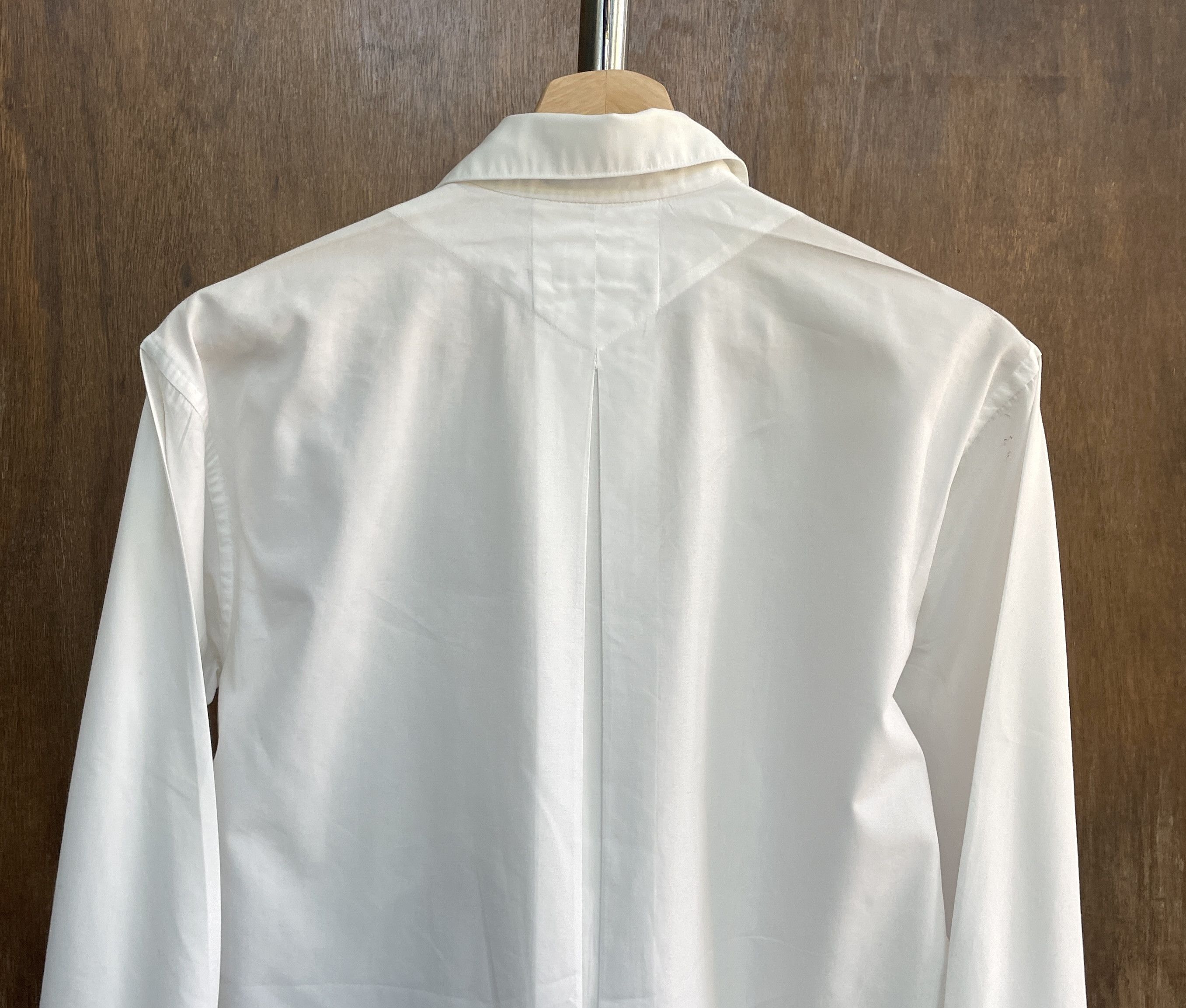 Issey Miyake ISSEY MIYAKE Classic White Shirt Size US XXS / EU 40 - 4 Thumbnail