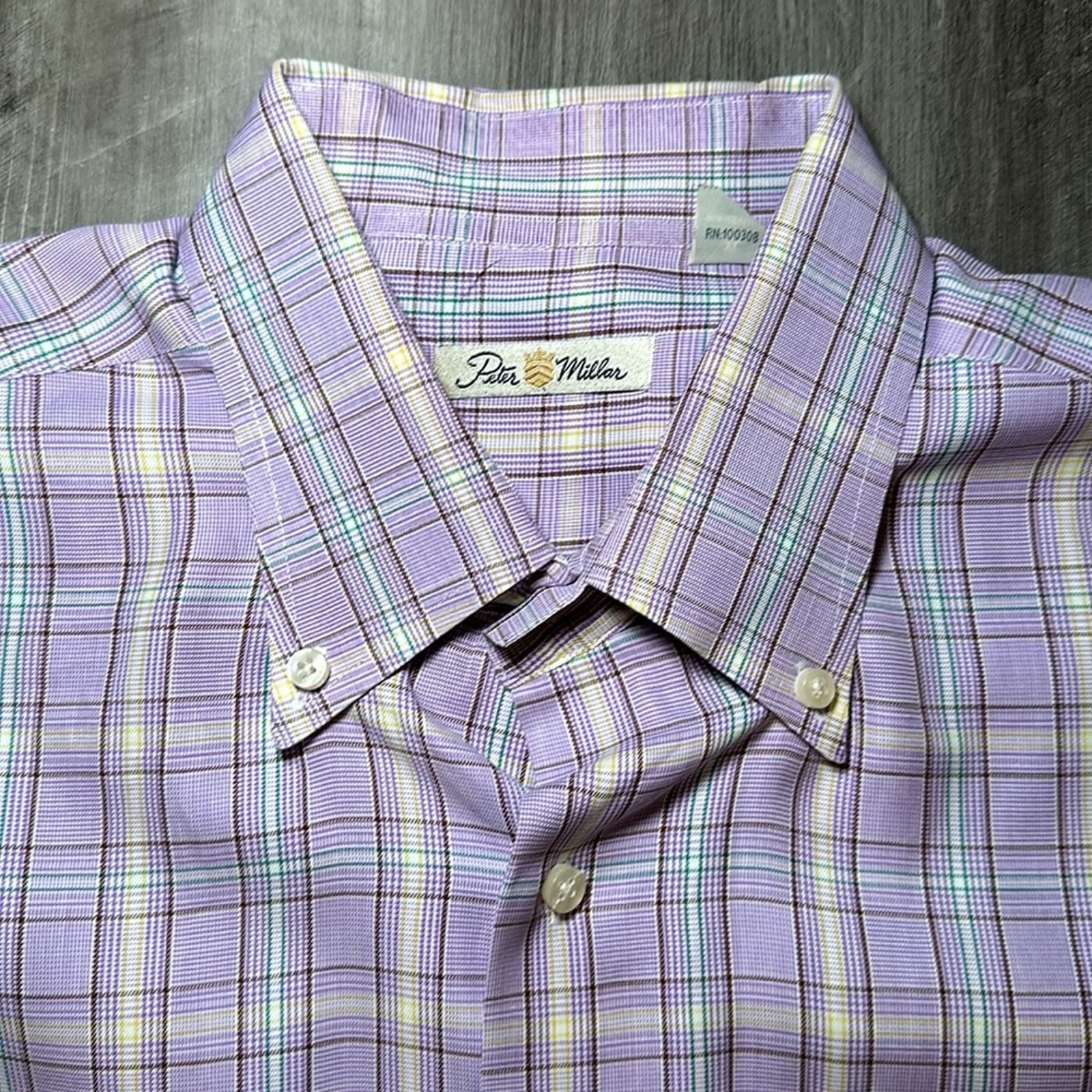 Peter Millar Peter Millar Long Sleeve Button Down - XL Size US XL / EU 56 / 4 - 6 Thumbnail