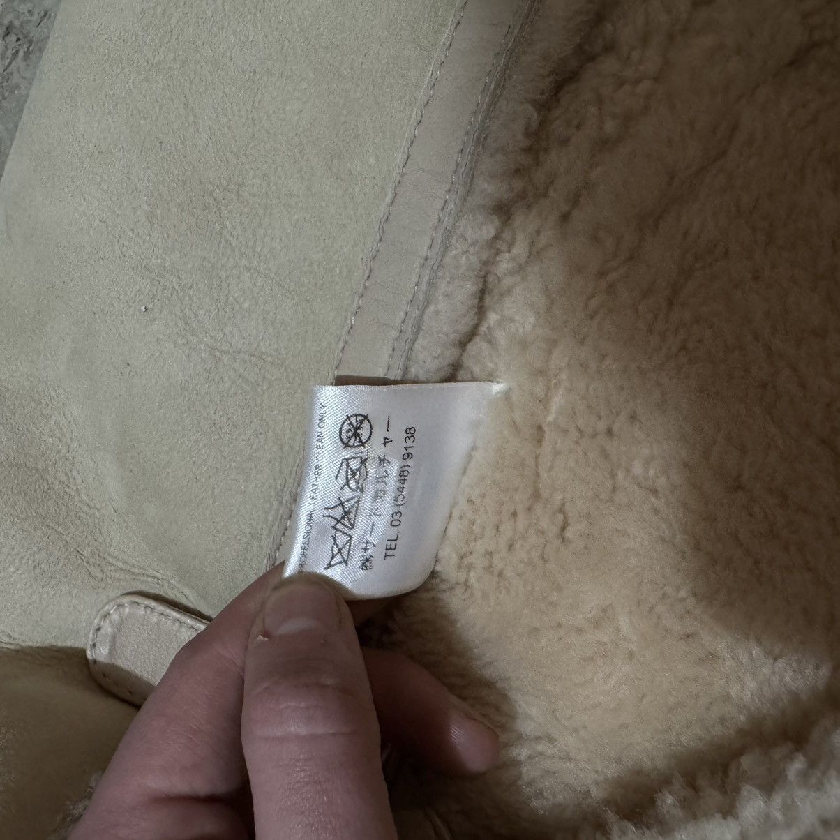 Givenchy × Vintage Sheepskin givenchy paris leather vest Size S / US 4 / IT 40 - 11 Thumbnail
