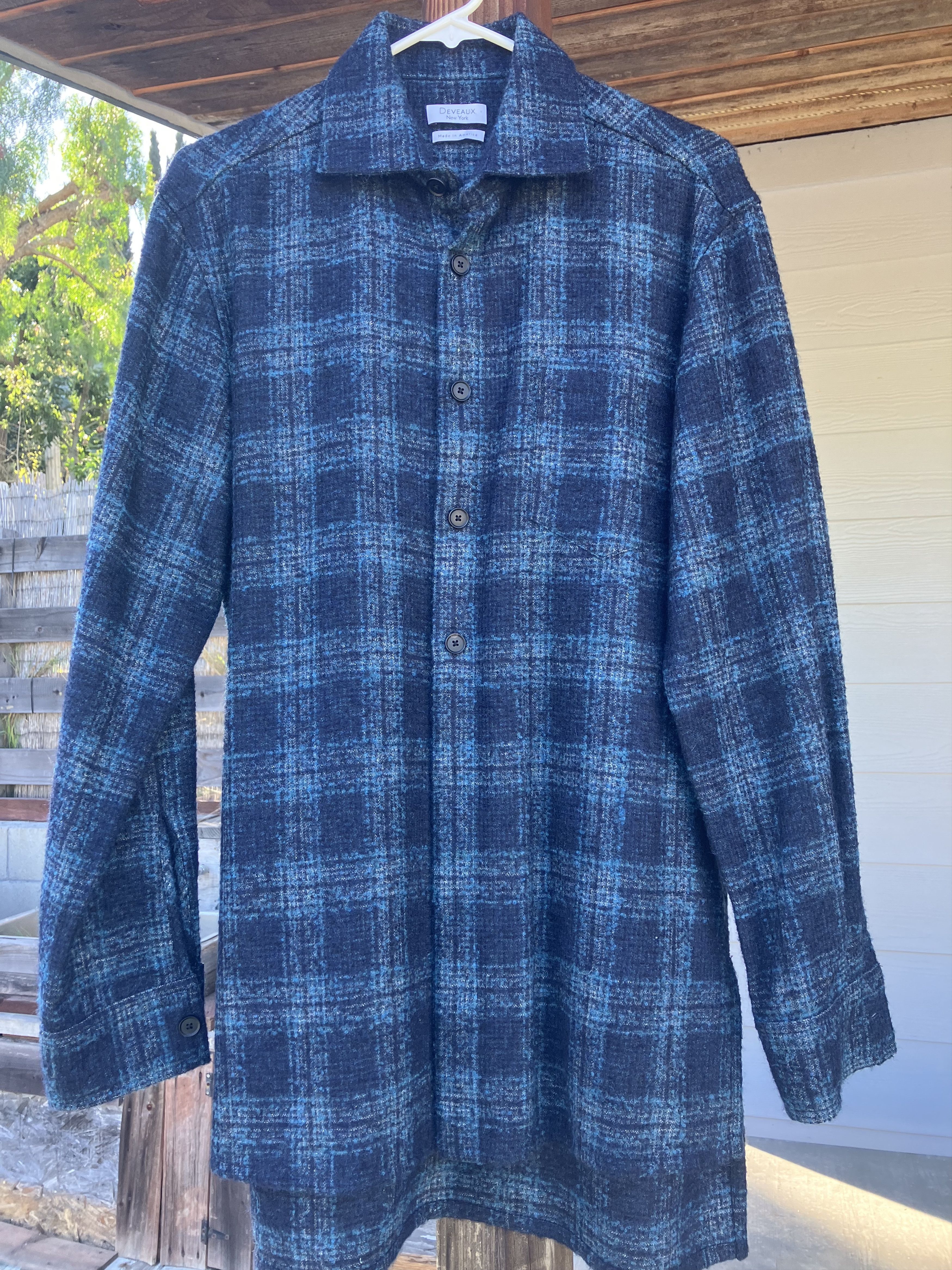 Deveaux Deveaux Long Sleeve Flannel Shirt Size 2 Size US M / EU 48-50 / 2 - 2 Thumbnail