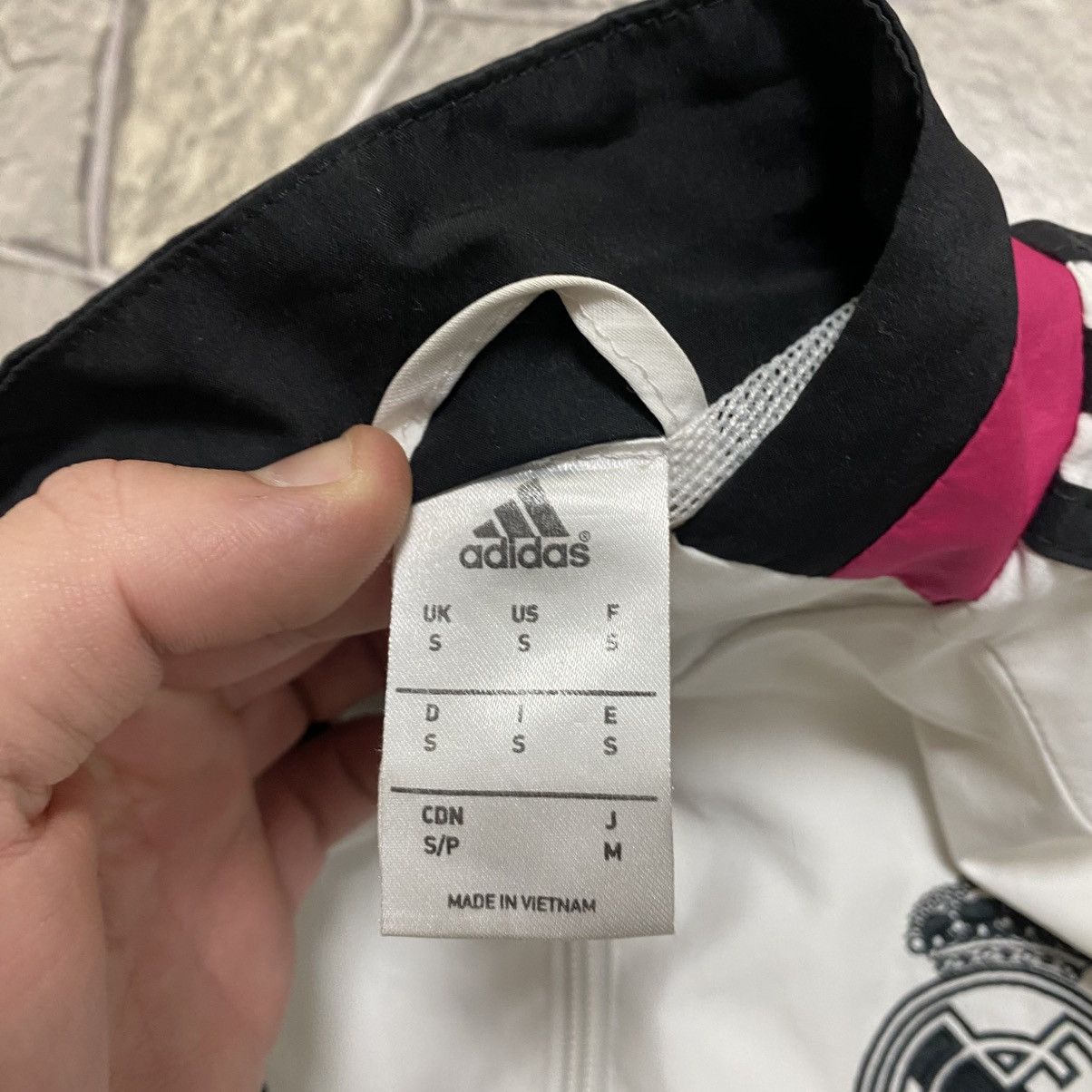 Adidas Vintage Adidas Real Madrid Football Jacket Soccer Track Top Size US S / EU 44-46 / 1 - 8 Thumbnail