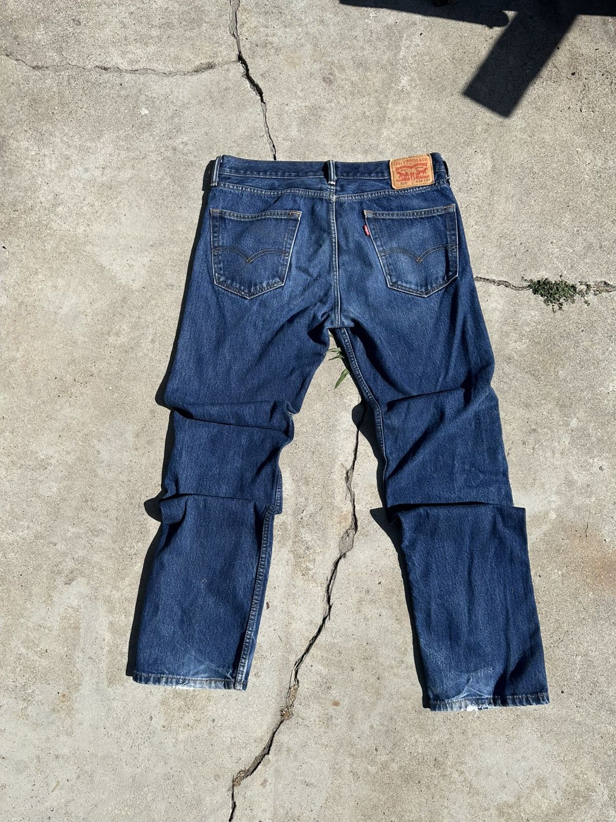 Levi's Levis 505 blue jeans Size US 34 / EU 50 - 1 Thumbnail