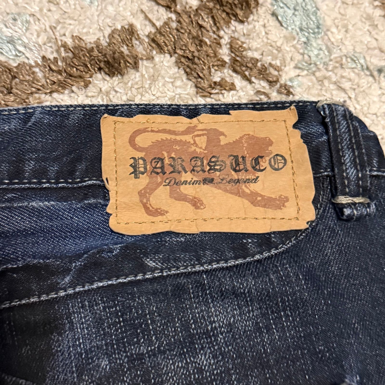 Parasuco Vintage Parasuco Paisley Embroidered Jeans Size 36x35 Y2K Size US 36 / EU 52 - 5 Thumbnail
