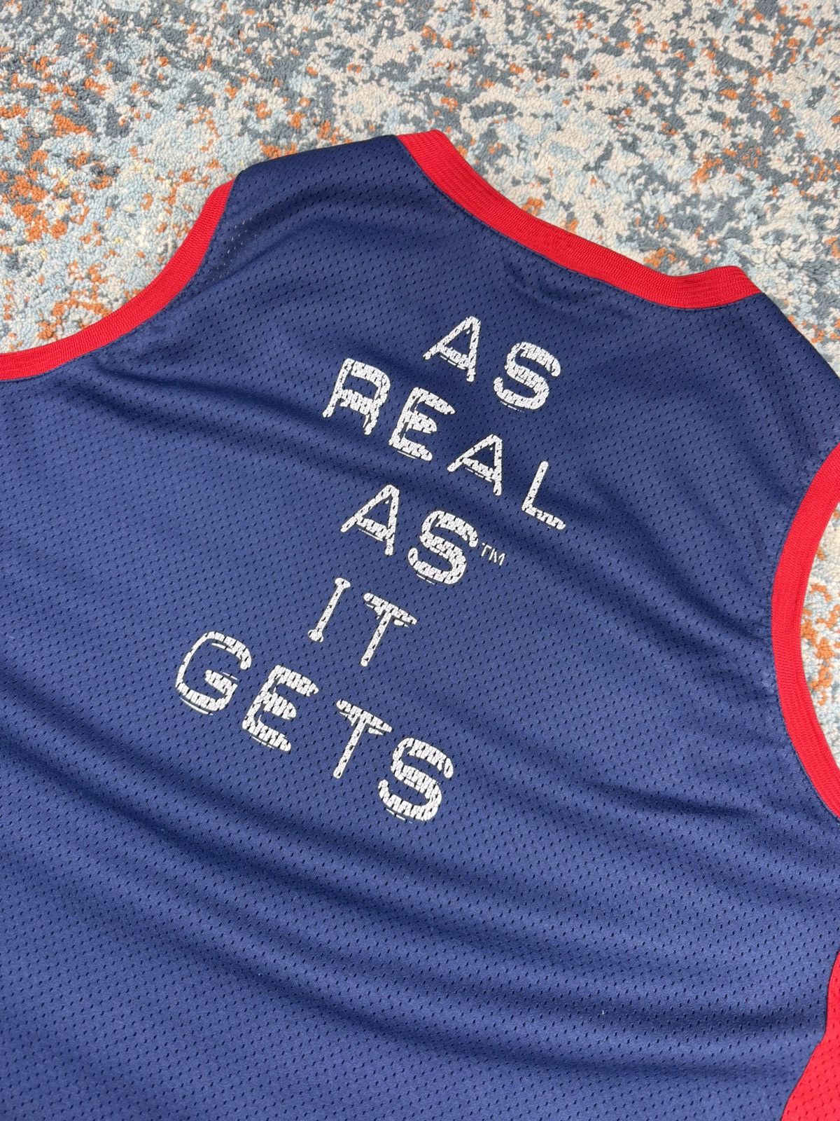 UFC × Vintage Vintage 90s UFC Mesh tank top sleeveless jersey UK flag Size US XXL / EU 58 / 5 - 6 Thumbnail