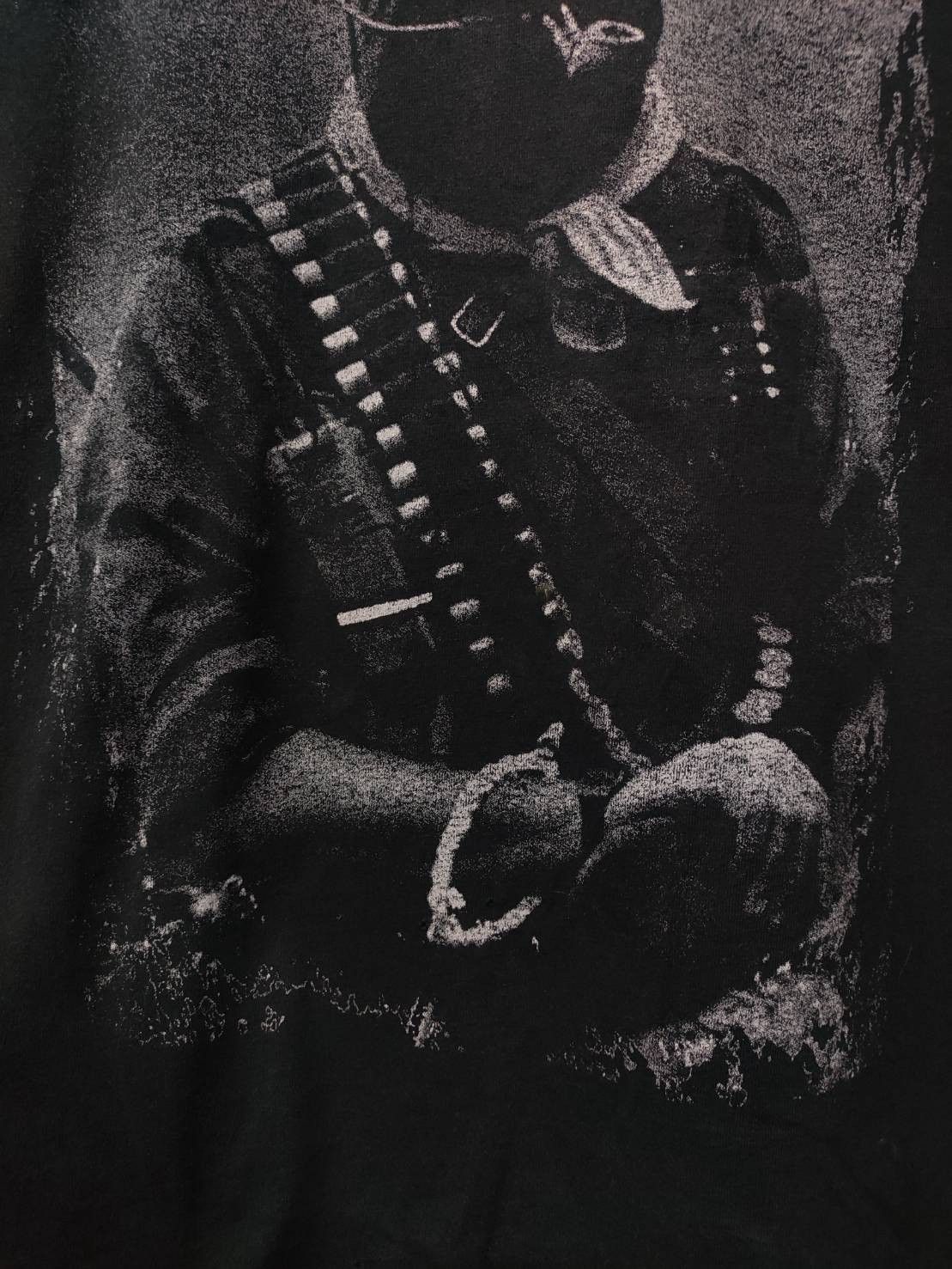 Mexicana Vtg 90's Subcomandante Marcos EZLN Zapatista Army T-Shirt Size US L / EU 52-54 / 3 - 5 Thumbnail