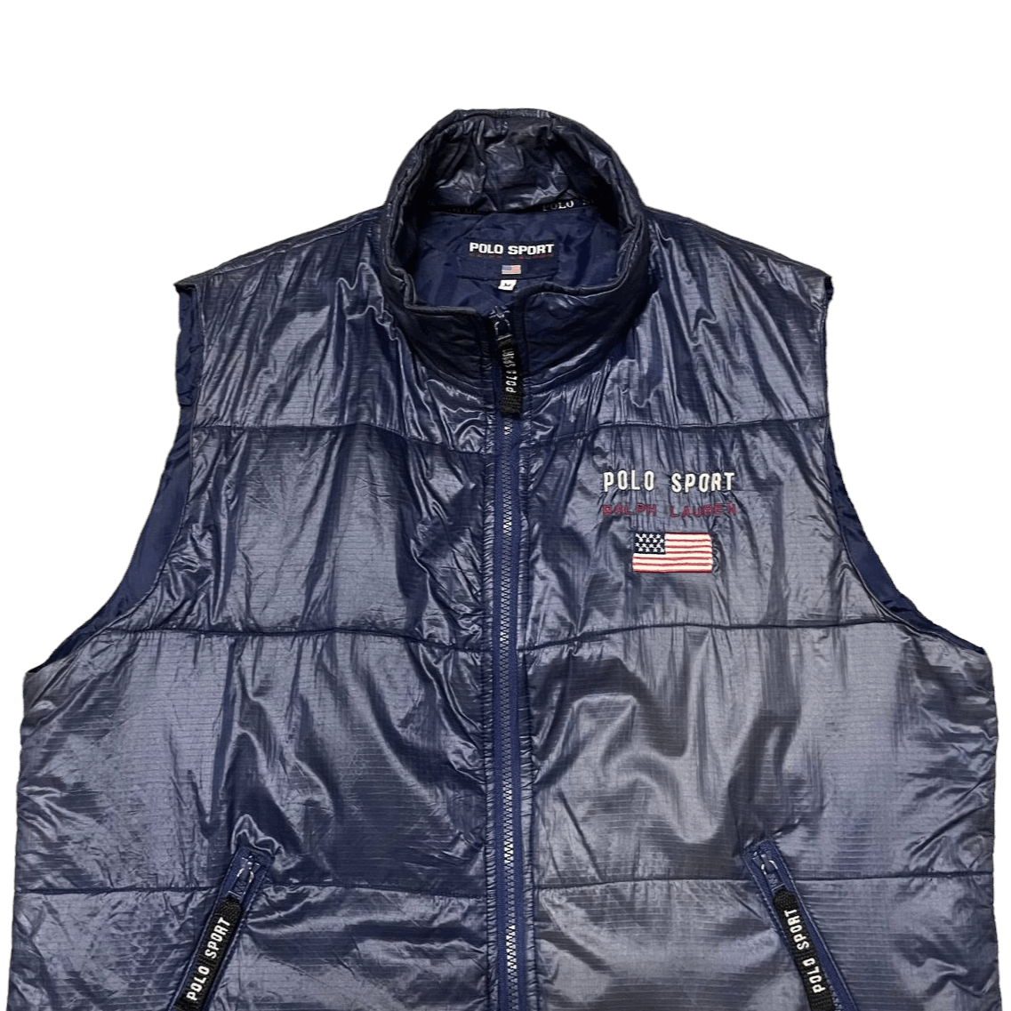 Polo Ralph Lauren Vintage Polo Sport Ralph Lauren Embroidery Vest Size US M / EU 48-50 / 2 - 5 Thumbnail