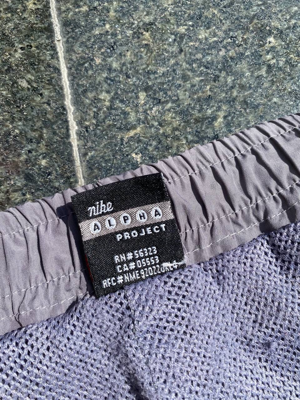Nike × Vintage 90S NIKE ALPHA PROJECT ZIP BAGGY PANTS LOGO RETRO SWOOSH Size US 34 / EU 50 - 8 Thumbnail