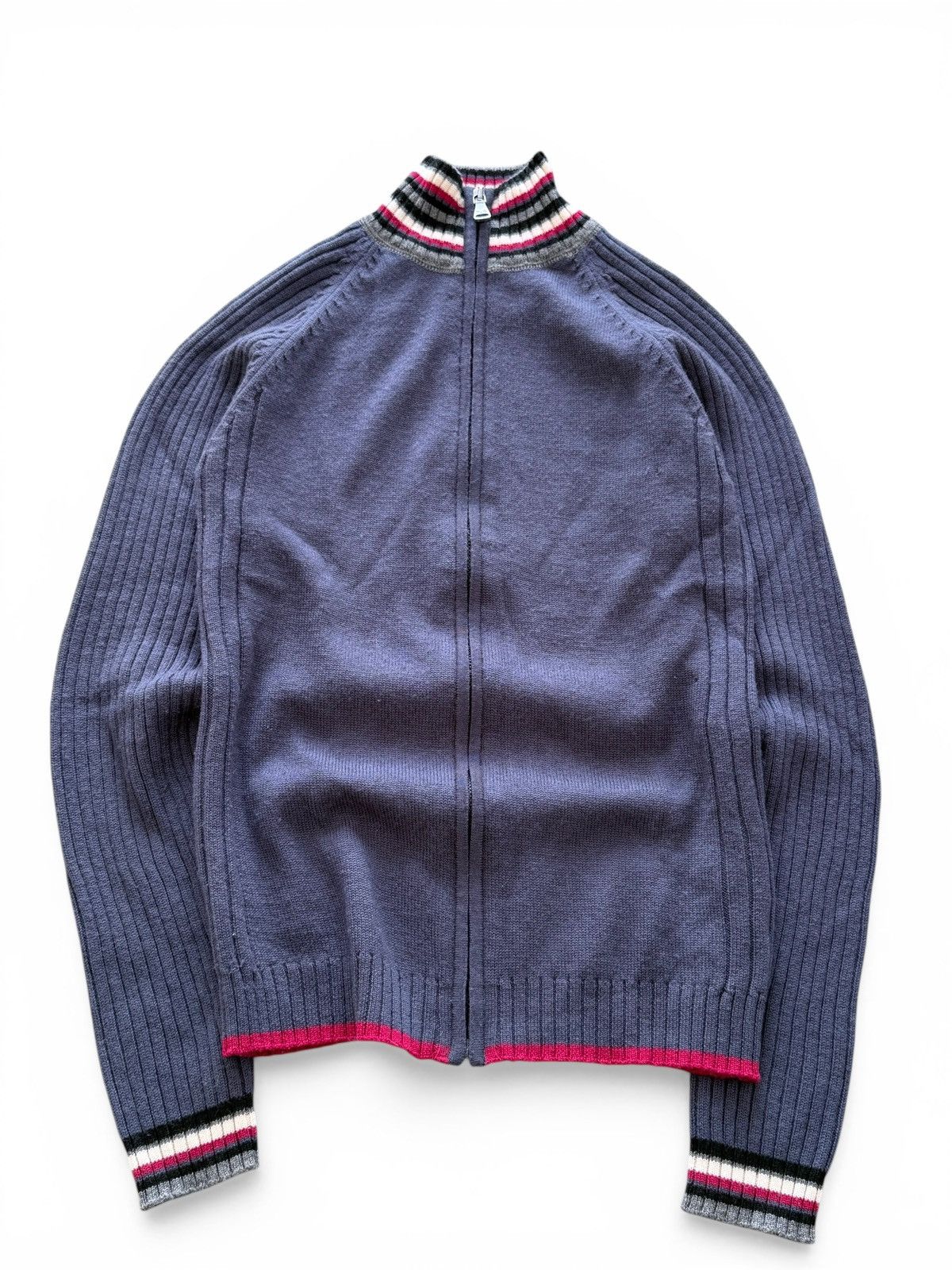 Dolce & Gabbana 2000s Dolce & Gabbana Wool Knit Zip Sweater Size US M / EU 48-50 / 2 - 1 Thumbnail