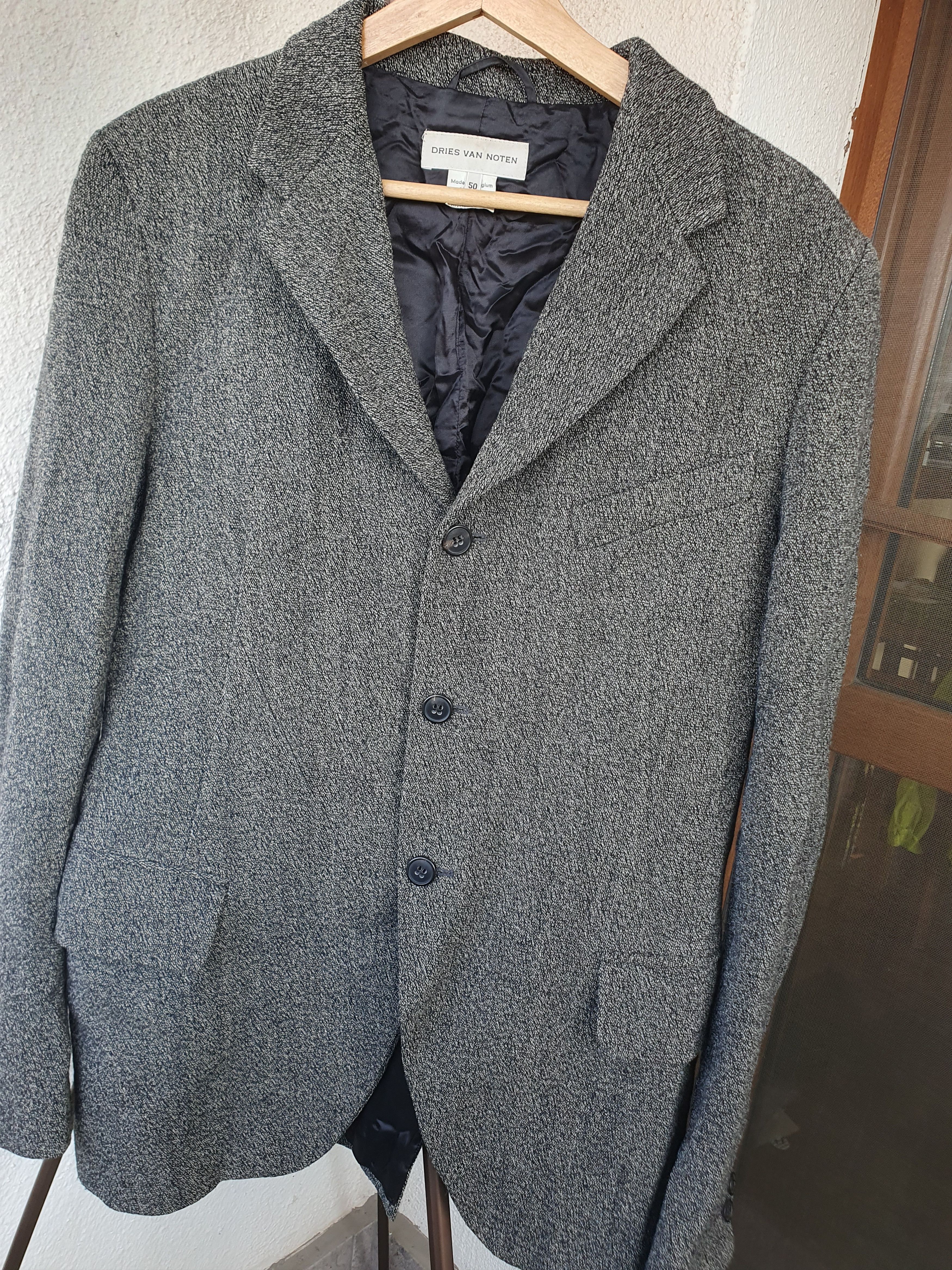Dries Van Noten Dries Van Noten Wool Blazer Sport Coat Single Breast 50 Size 50R - 5 Thumbnail