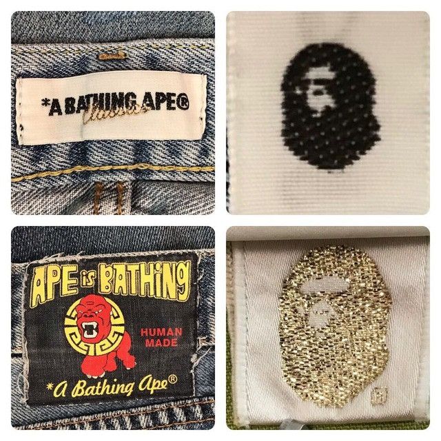 Bape × Nigo 🔥Yokohama limited color🔥 BAPE LOGO denim pants NIGO ★size M Size US 32 / EU 48 - 9 Thumbnail