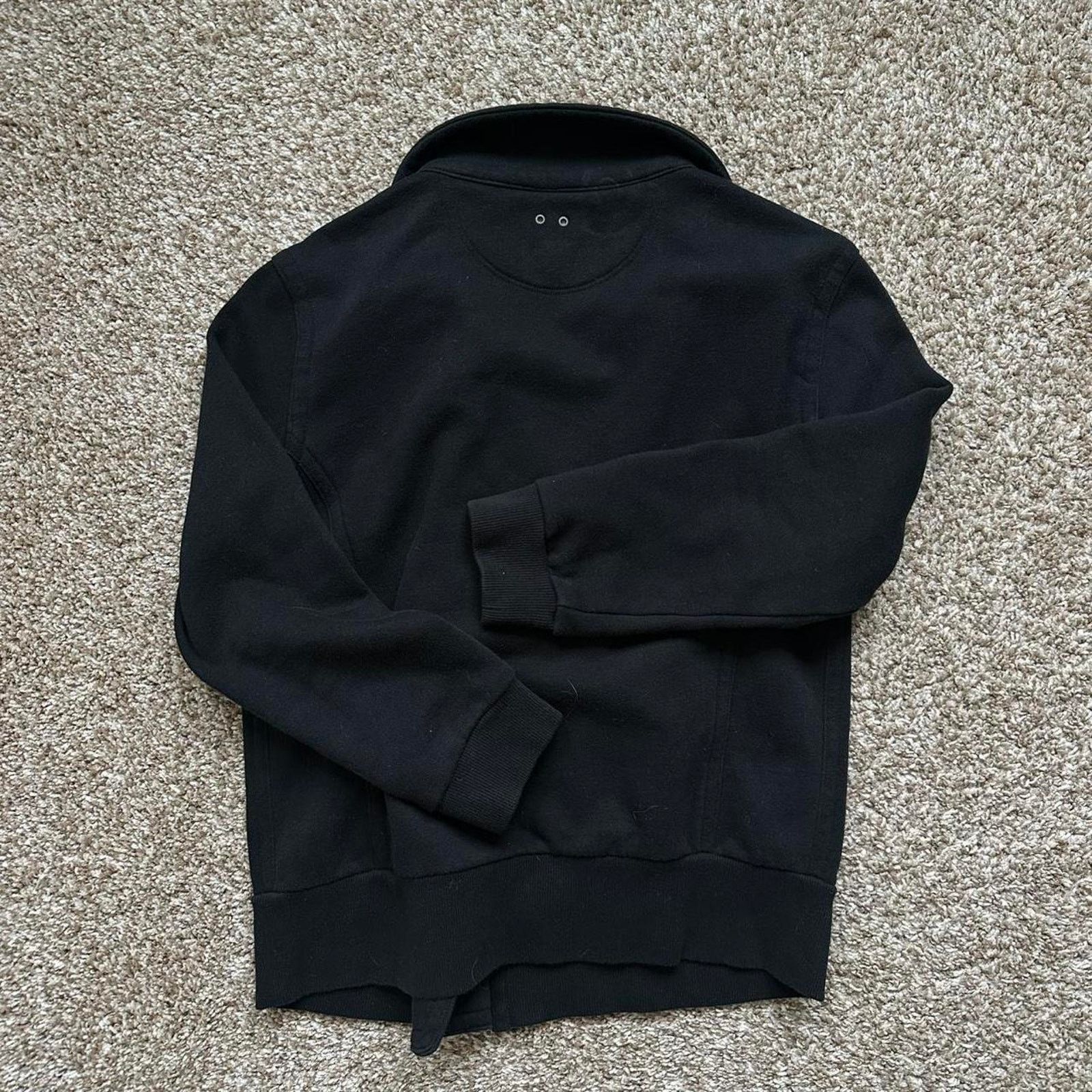 Converse × Vintage Vintage Y2K Asymmetric Black Zip Up Indie Converse Jacket Size L / US 10 / IT 46 - 8 Thumbnail