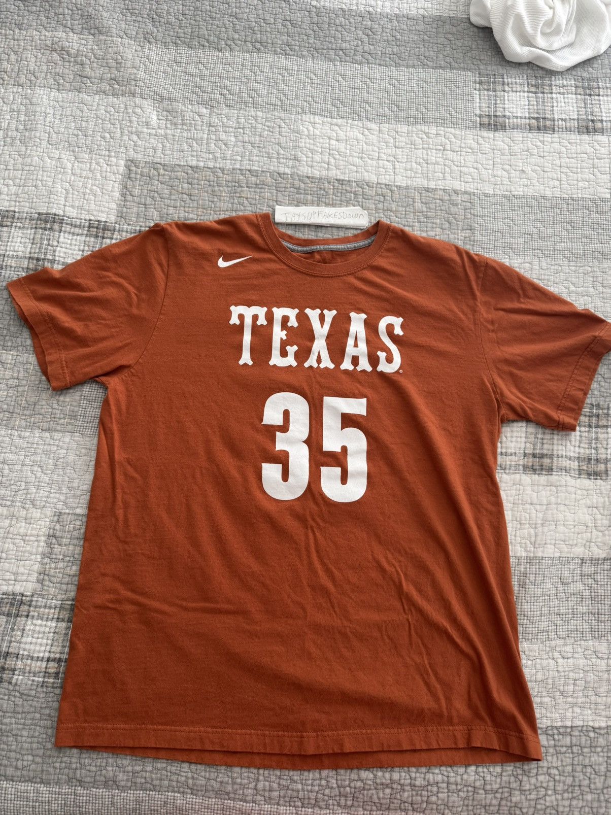 Nike Nike Kevin Durant KD Texas University Longhorns Shirt XL Size US XL / EU 56 / 4 - 2 Thumbnail