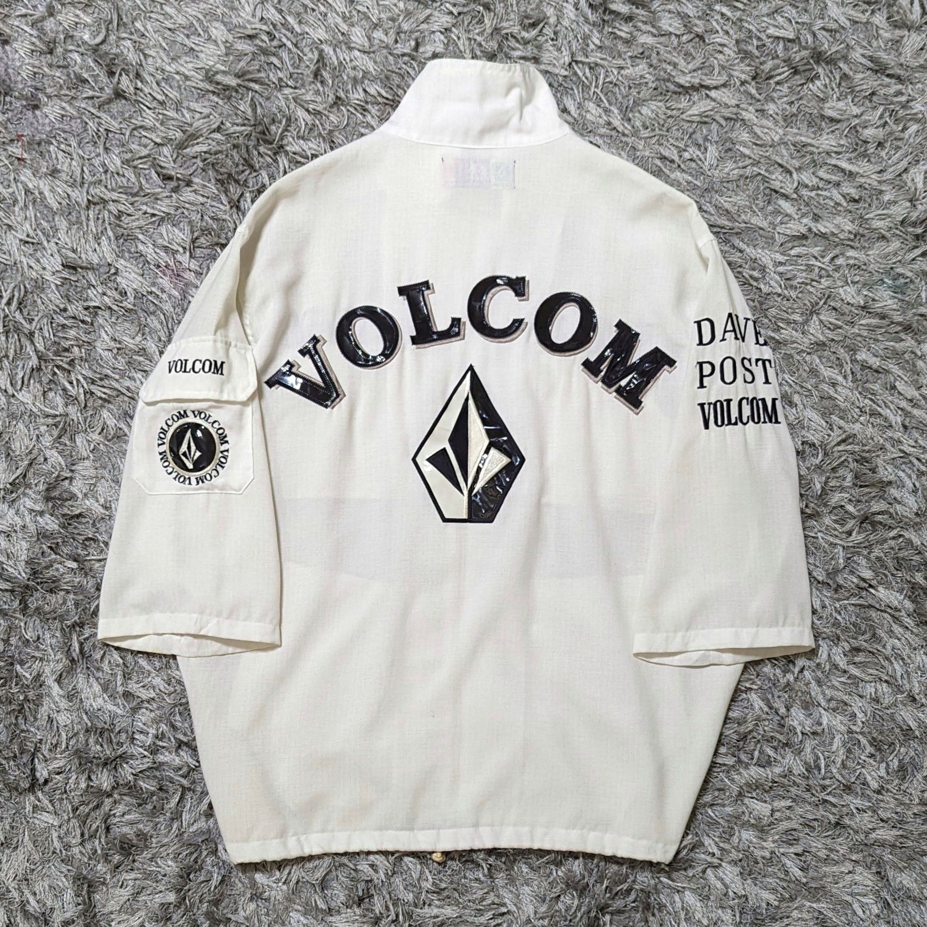 Volcom Vintage Volcom Oversized Loose Fit Light Dave Post Jacket Size US XL / EU 56 / 4 - 1 Thumbnail