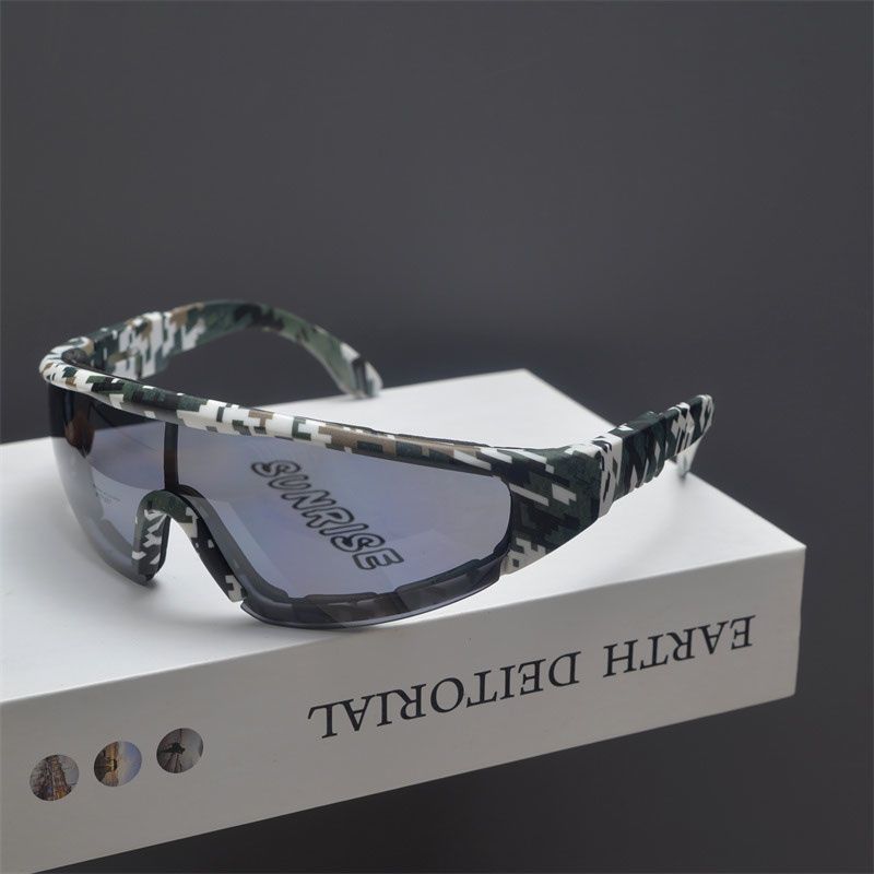Electric Visual Dark Street ins style custom avant-garde sunglasses Size ONE SIZE - 2 Thumbnail