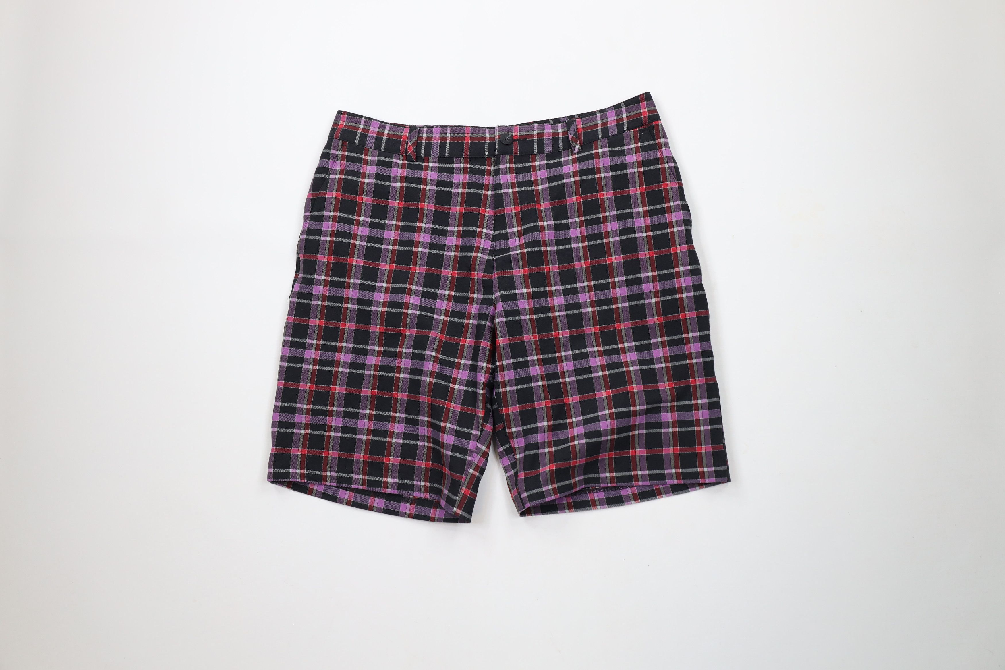 Adidas × Vintage Vintage Y2K Adidas Golf Front Golfing Chino Shorts Plaid Size US 34 / EU 50 - 1 Thumbnail