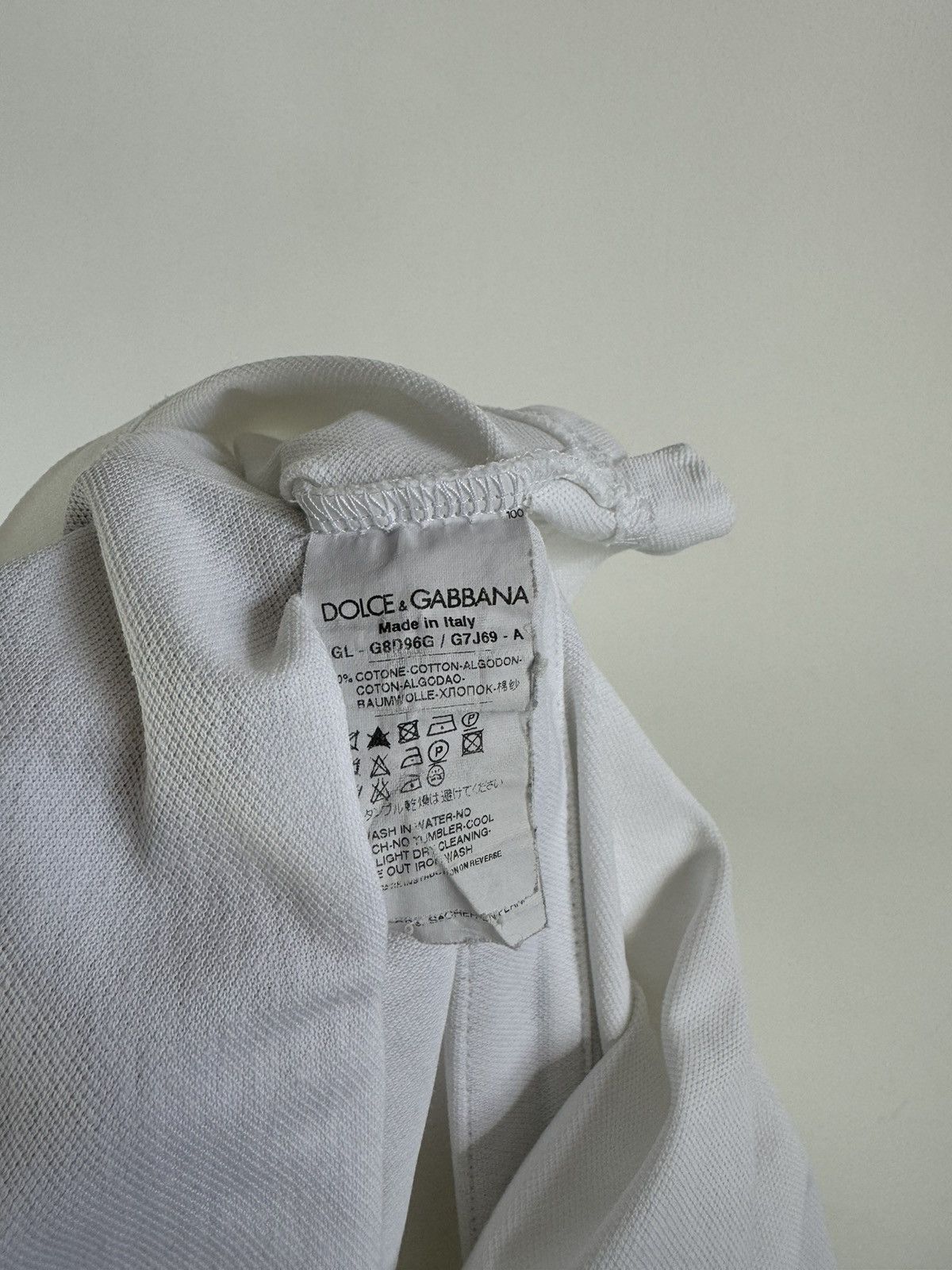 Dolce & Gabbana Dolce&Gabbana Tennis Polo T-Shirt Size US L / EU 52-54 / 3 - 5 Thumbnail