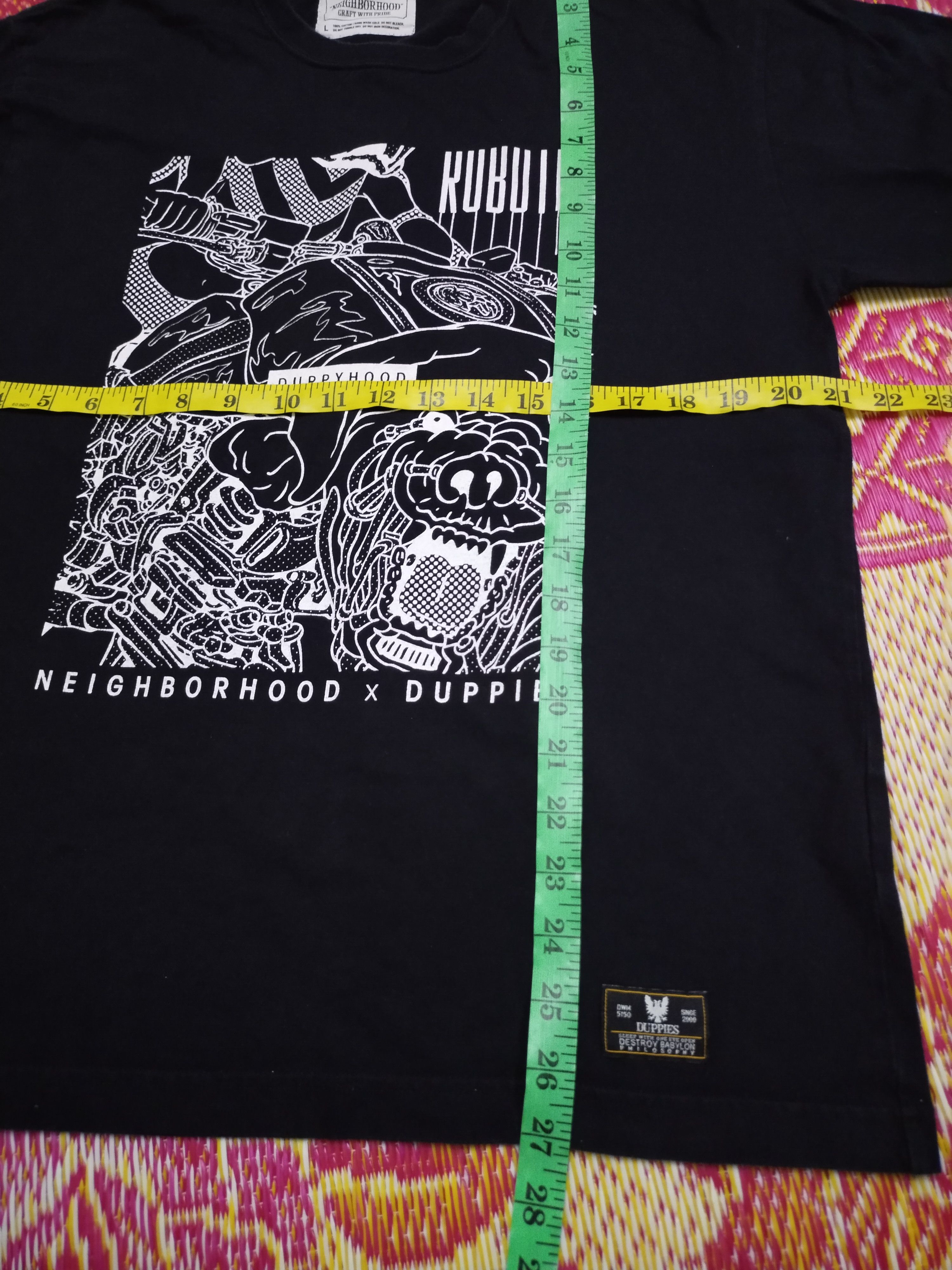 Neighborhood Vintage DuppyHood Neighborhood x Duppies Rare Skate Tee Size US L / EU 52-54 / 3 - 13 Thumbnail
