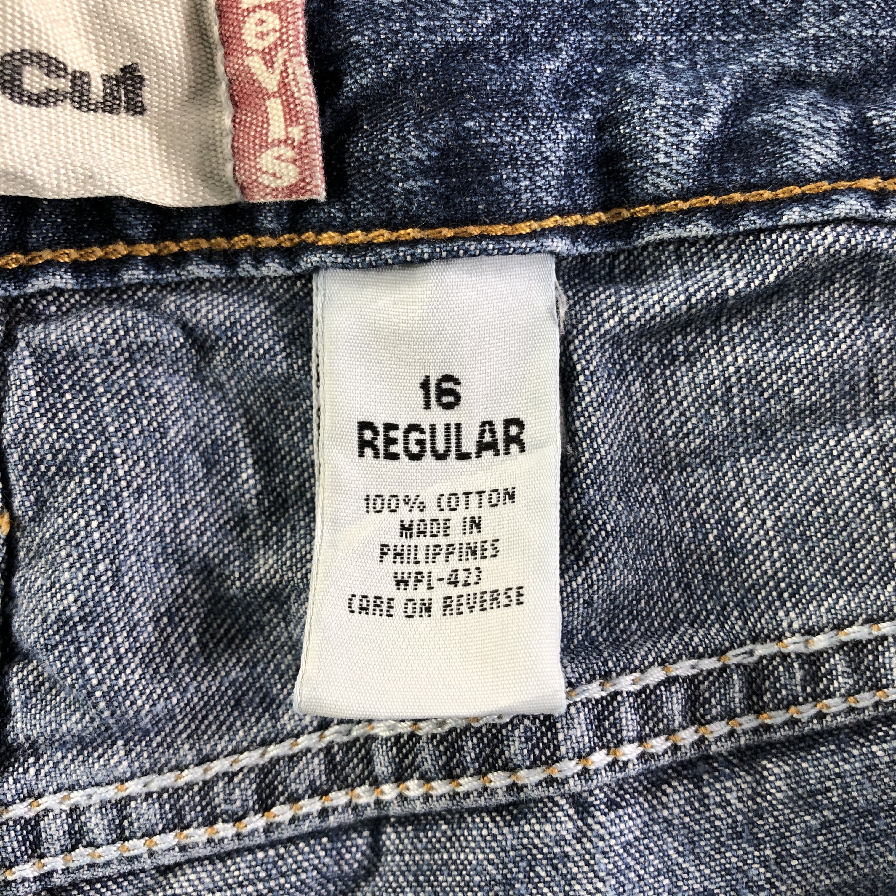 Levi's Vintage Blue Wash Levis 527 Jeans-J4128 Size 30" / US 8 / IT 44 - 11 Thumbnail