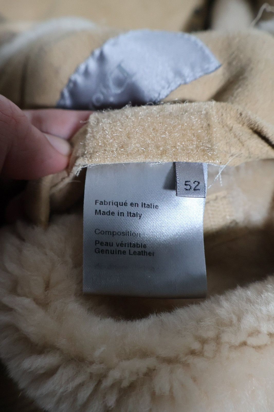 Dior Dior Homme AW04 Sheepskin Mouton Runway Jacket Size US L / EU 52-54 / 3 - 8 Thumbnail