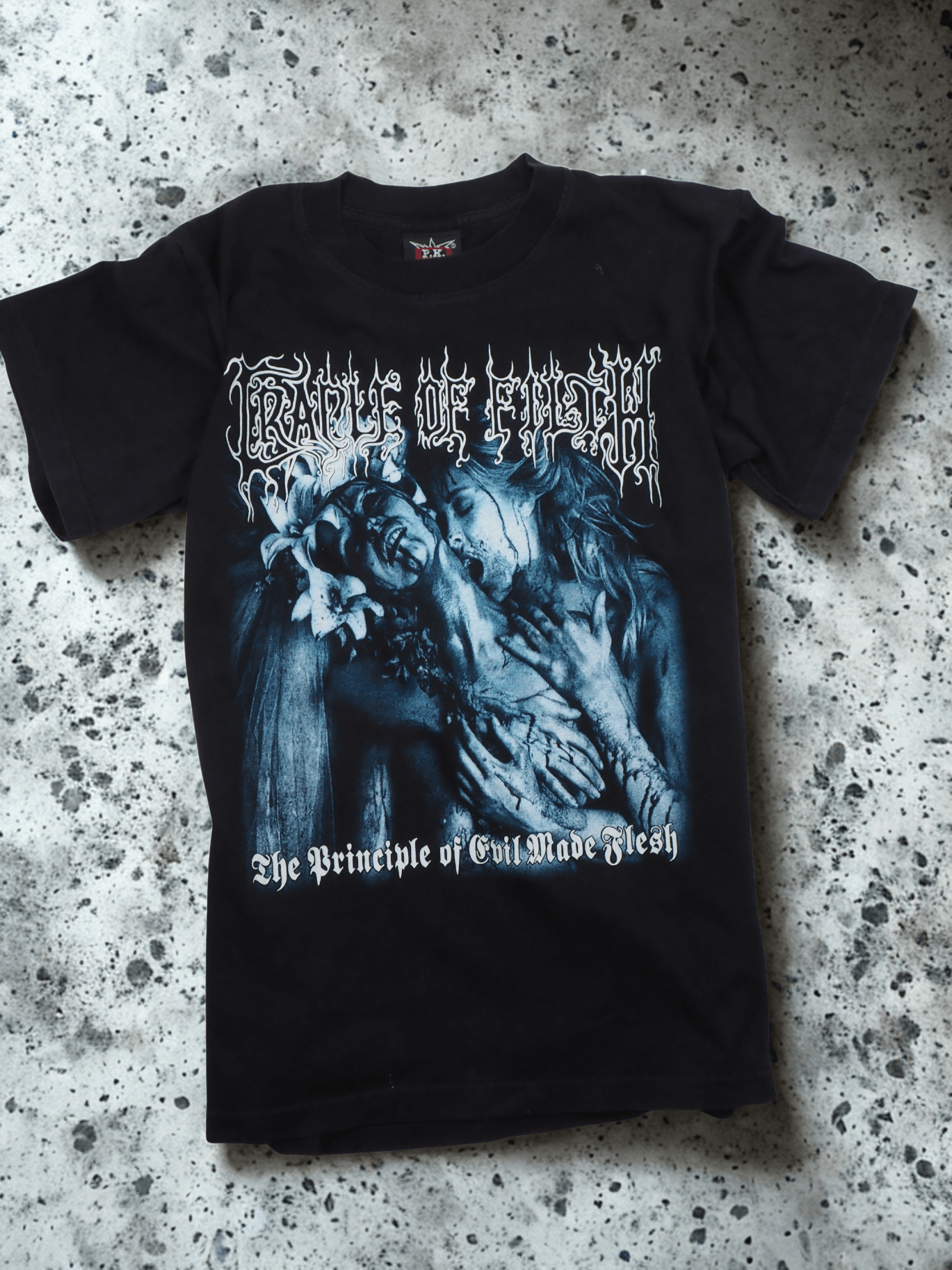 Band Tees Cradle of Filth The Principle of Evil Made Flesh Vintage Tee Size US M / EU 48-50 / 2 - 1 Thumbnail