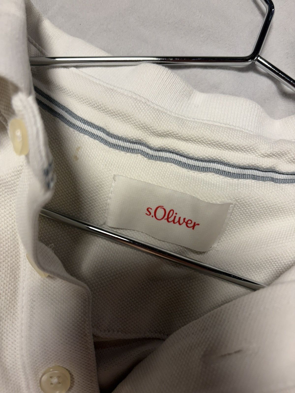 s.Oliver S.OLIVER POLO Size US L / EU 52-54 / 3 - 3 Thumbnail