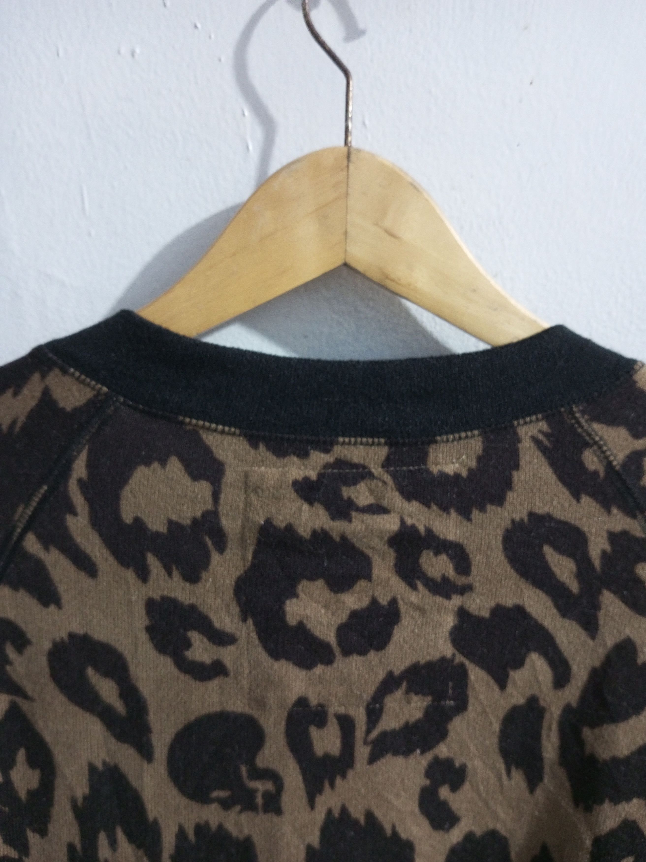 Dig Deep Vintage dig deep skulls leopard sweater Size US XXL / EU 58 / 5 - 7 Thumbnail