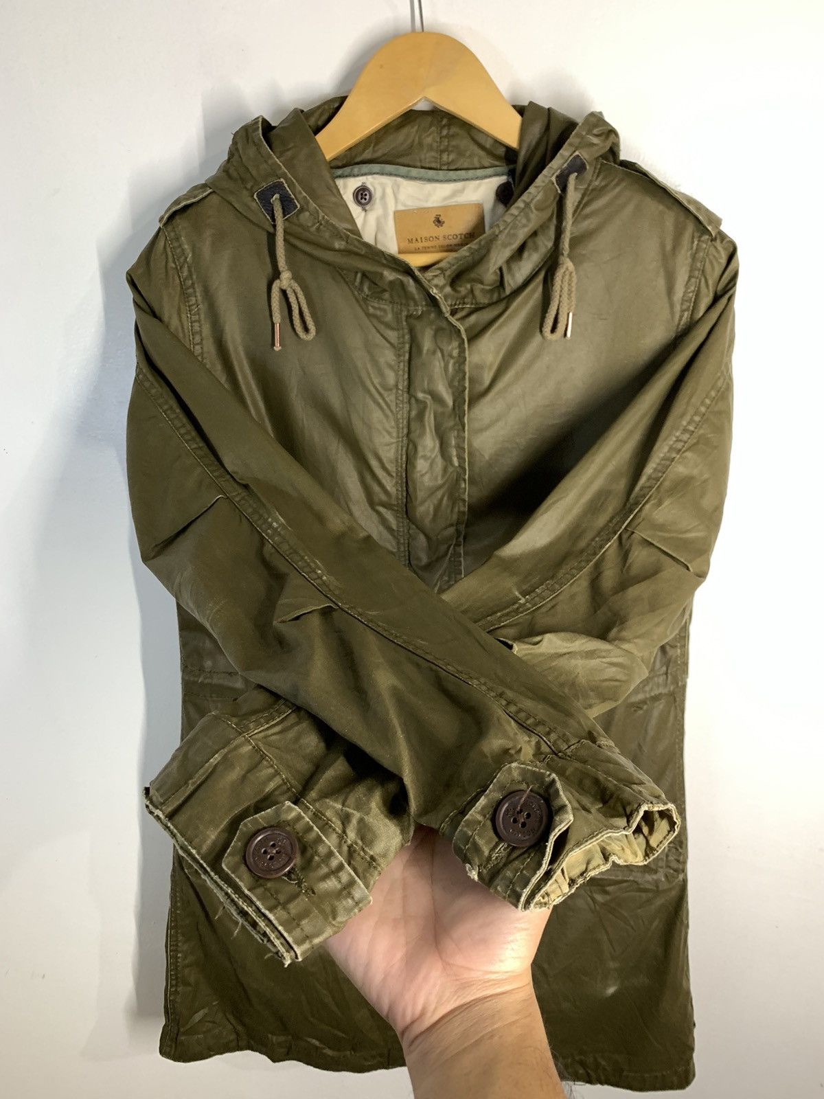 Designer × Japanese Brand × Vintage Vintage Maison Scotch Parka Jacket Size US M / EU 48-50 / 2 - 11 Thumbnail
