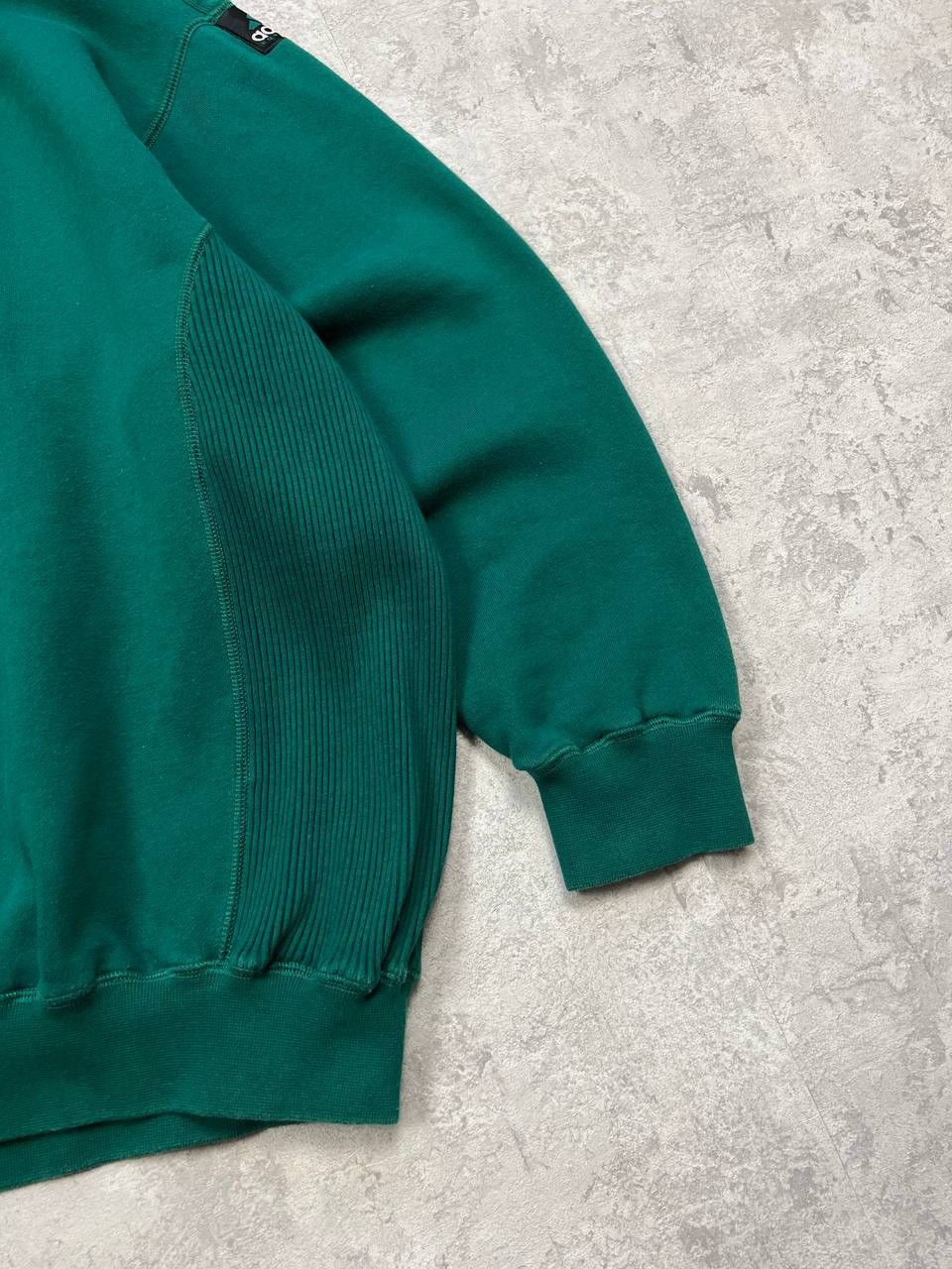 Adidas Vintage Adidas Equipment 1/4 Zip Sweatshirt Center Logo Size US L / EU 52-54 / 3 - 5 Thumbnail