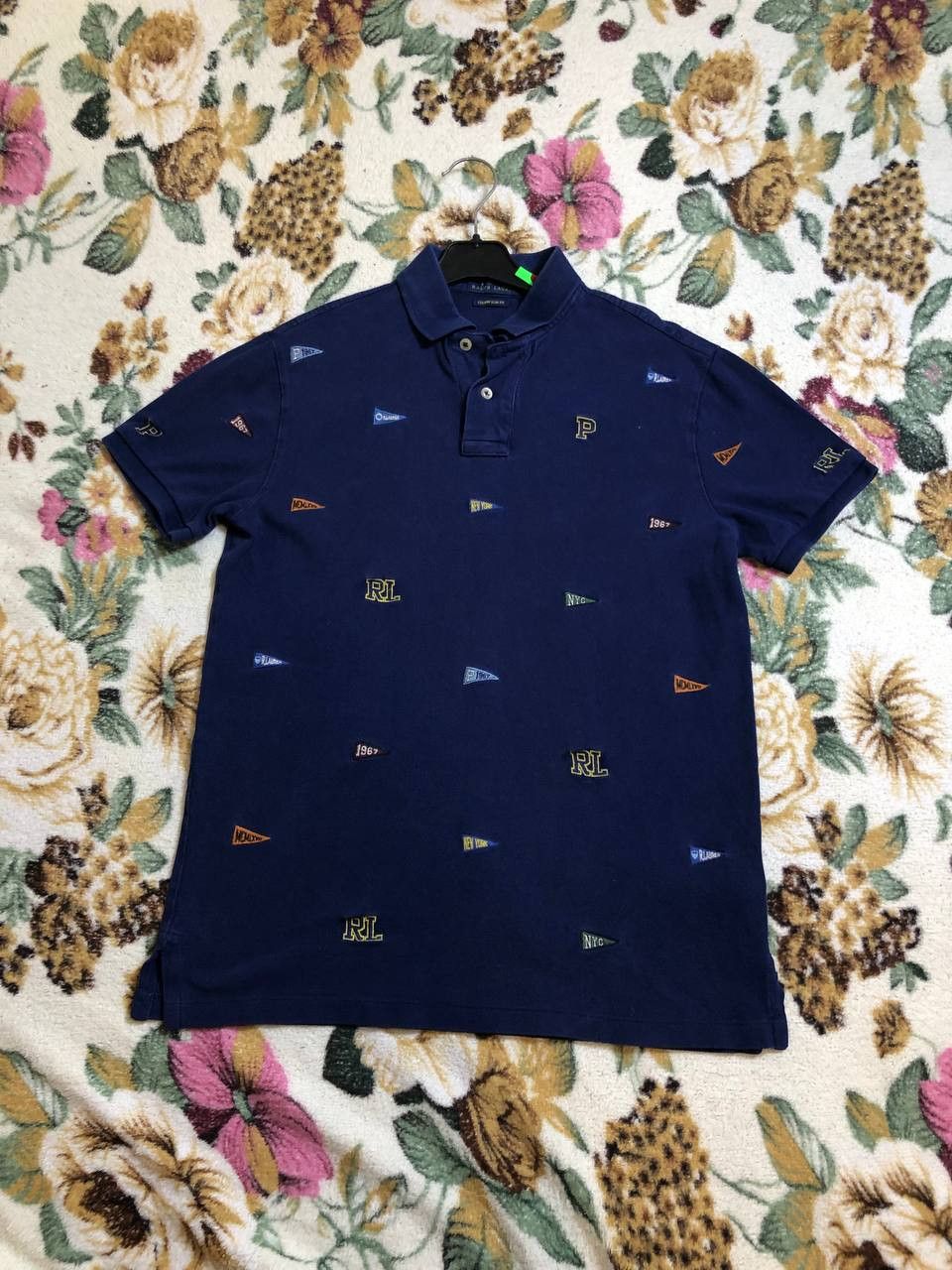 Polo Ralph Lauren Polo Ralph Lauren Designer Monogram Logo T Shirt Size US S / EU 44-46 / 1 - 1 Thumbnail