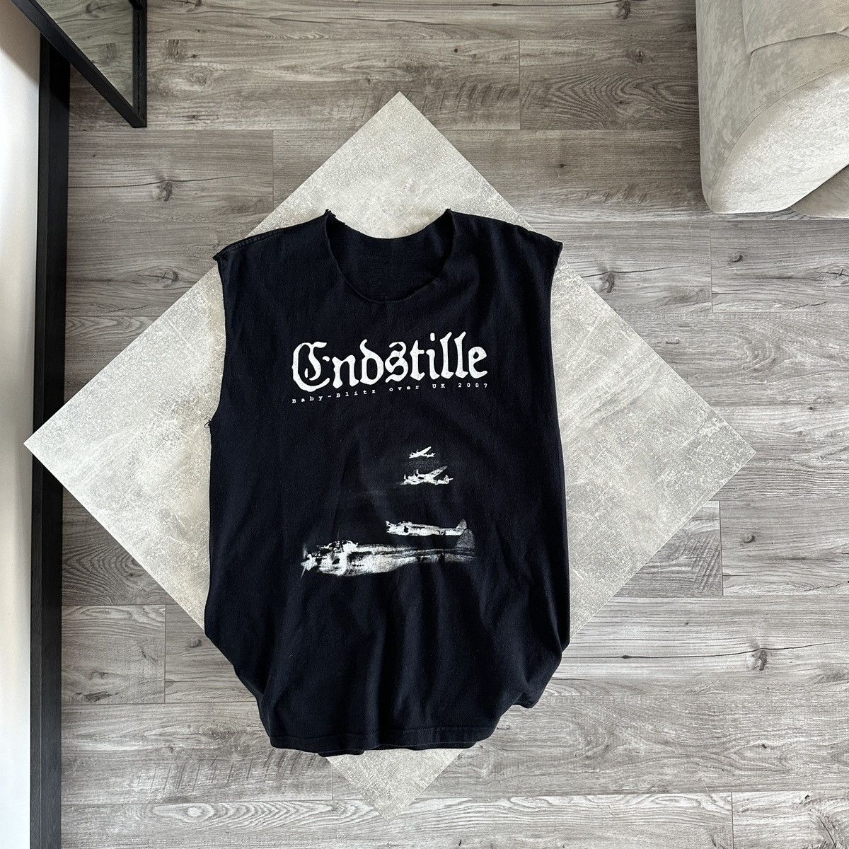 Band Tees Vintage 00s Endstille Baby Blitz over Uk 2007 tour tank top Size US XL / EU 56 / 4 - 1 Thumbnail
