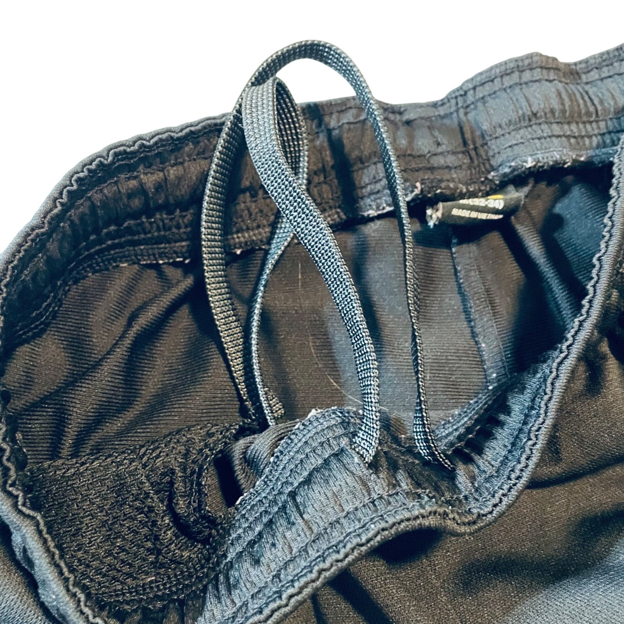 Other Black Drawstring Waist Mens Pants With Elastic Band Athletic Size US 32 / EU 48 - 6 Thumbnail