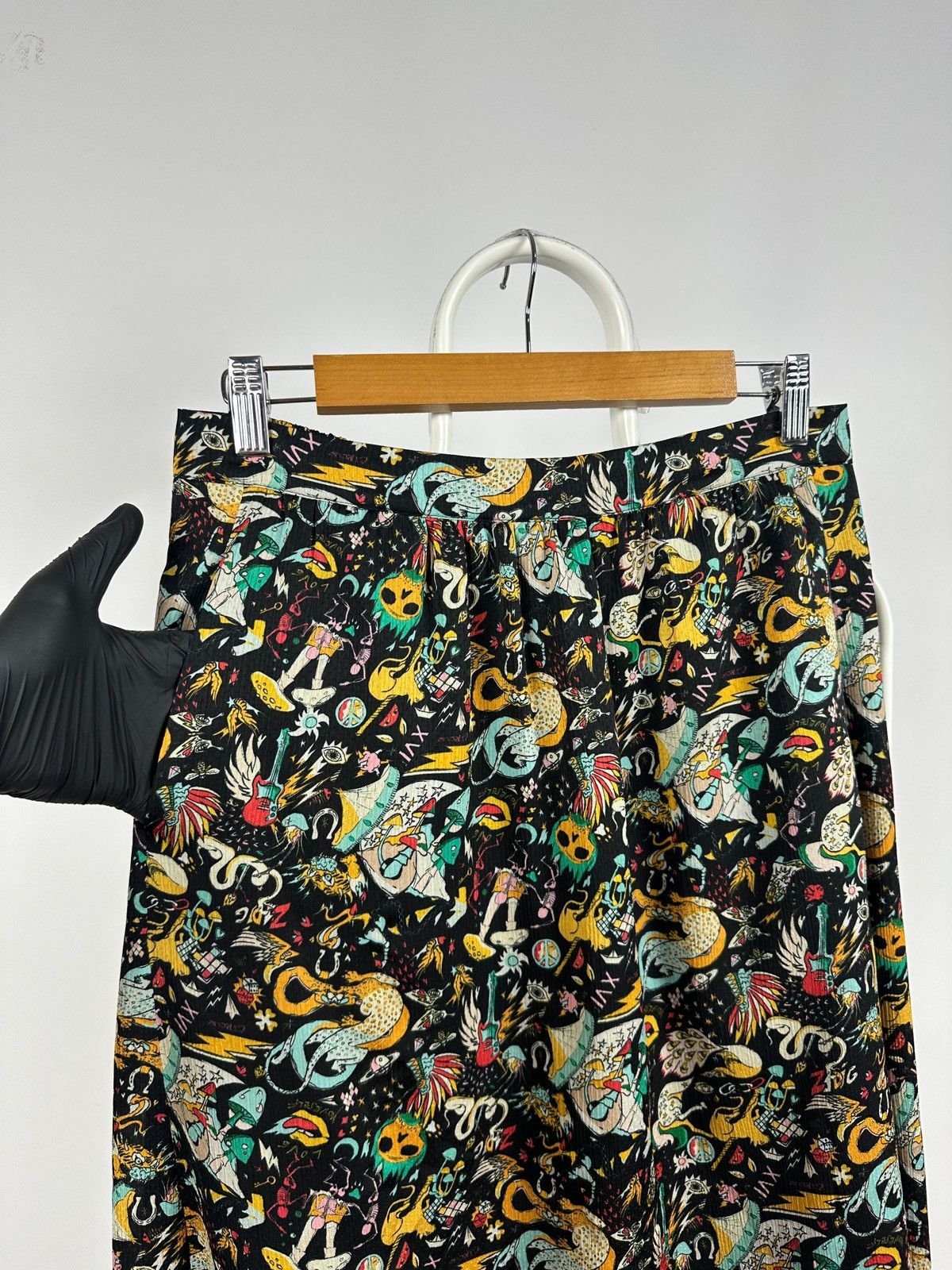 Zadig & Voltaire Zadig & Voltaire Joslin Plisse Party Circus Midi Skirt Size 26" / US 2 / IT 38 - 8 Thumbnail