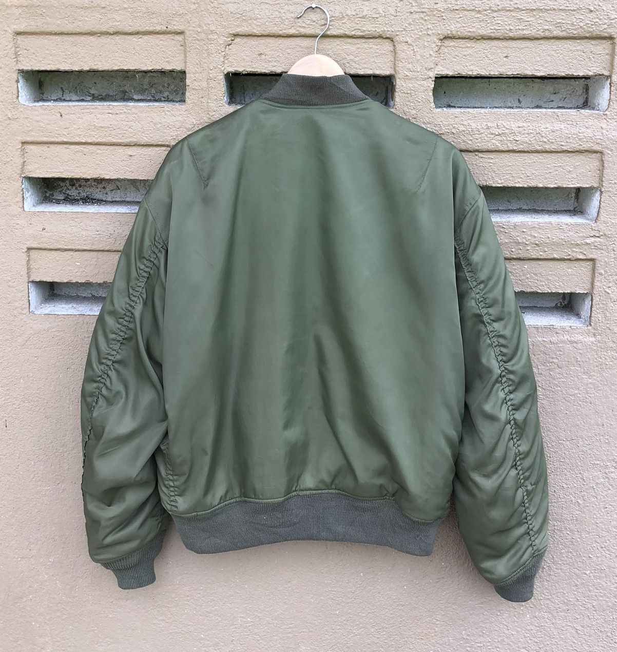 Vintage Vintage Air Force Intermedjate Ma-1 Bomber Jacket Size US L / EU 52-54 / 3 - 4 Thumbnail