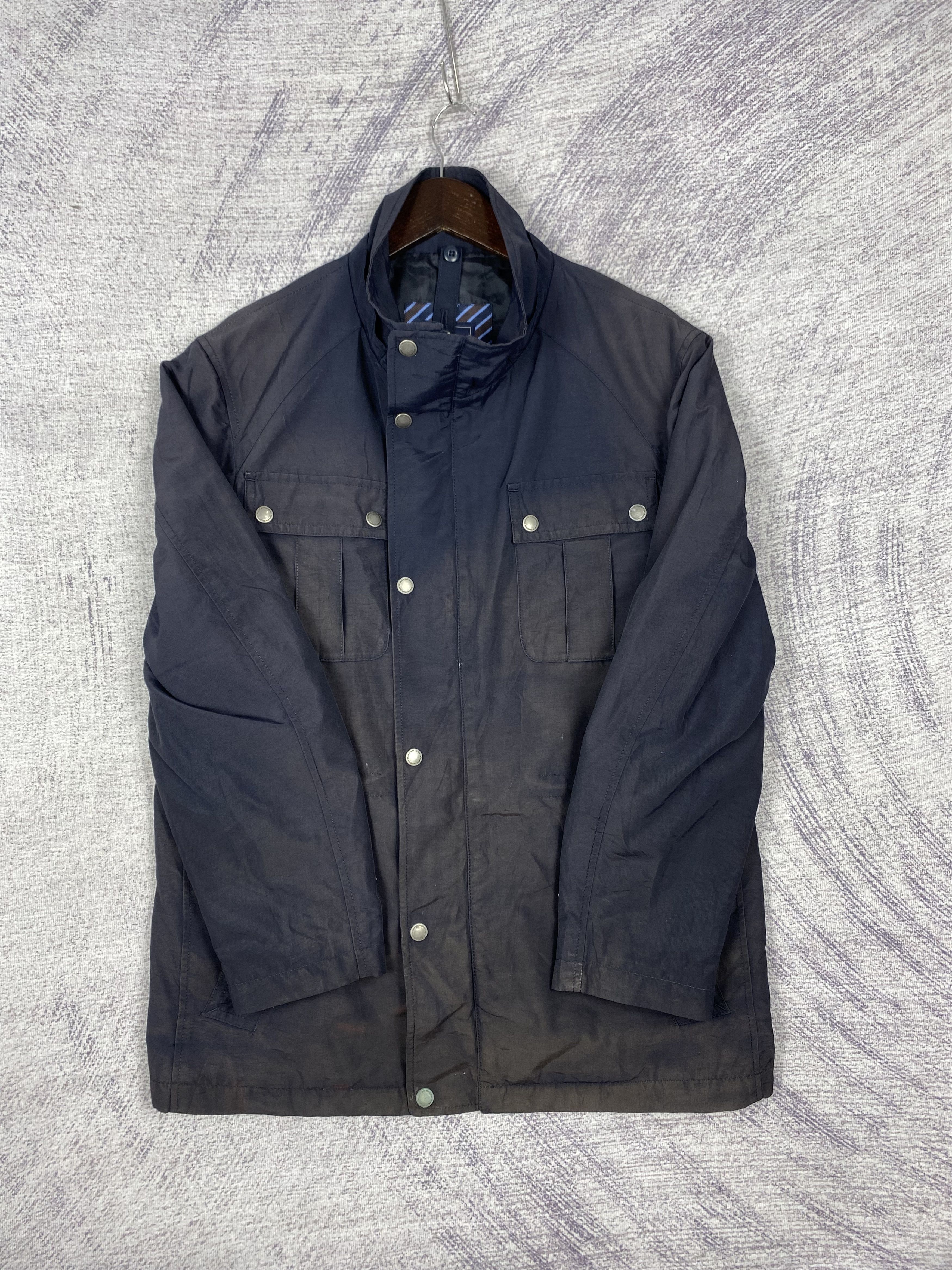 Japanese Brand Vintage Kent in Tradition Multi Pocket Utility Nylon Jacket Size US L / EU 52-54 / 3 - 5 Thumbnail