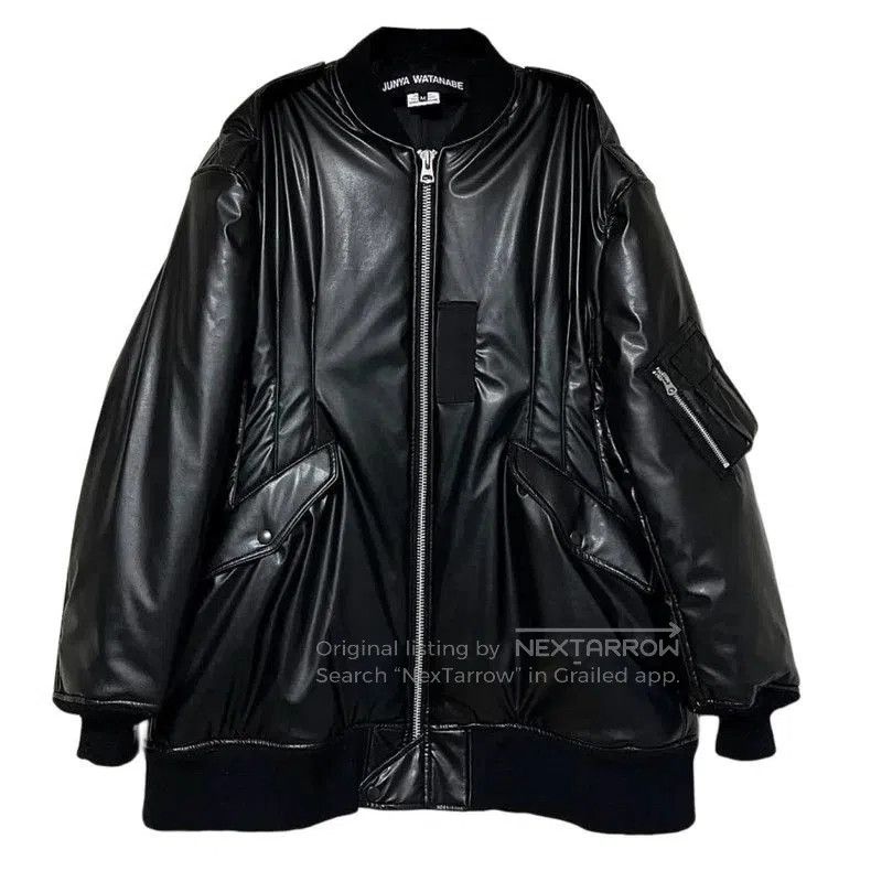 Junya Watanabe JUNYA WATANABE AW23 Eco Leather Jacket. Size US M / EU 48-50 / 2 - 5 Thumbnail