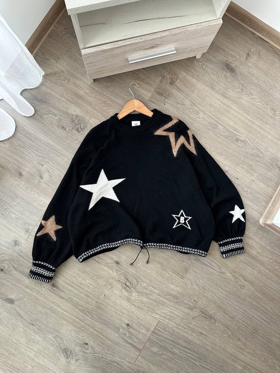 Bogner × Vintage Vintage Bogner Black Wool Ws Ski Sweater Size US M / EU 48-50 / 2 - 1 Thumbnail