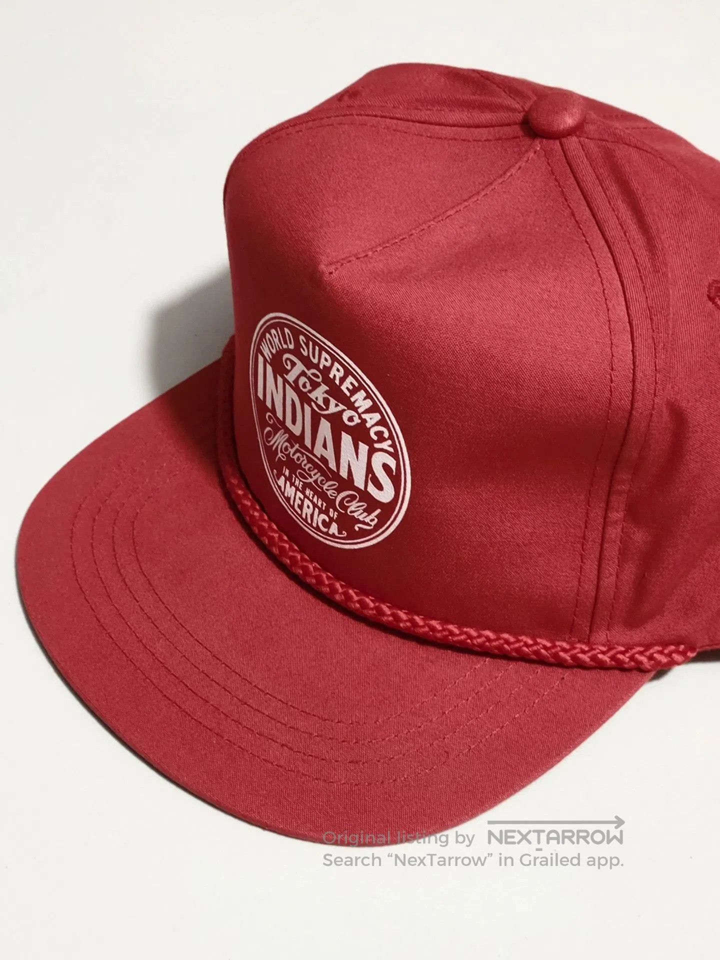 Other TokyoIndians Limited Red Baseball Cap. Size ONE SIZE - 3 Thumbnail