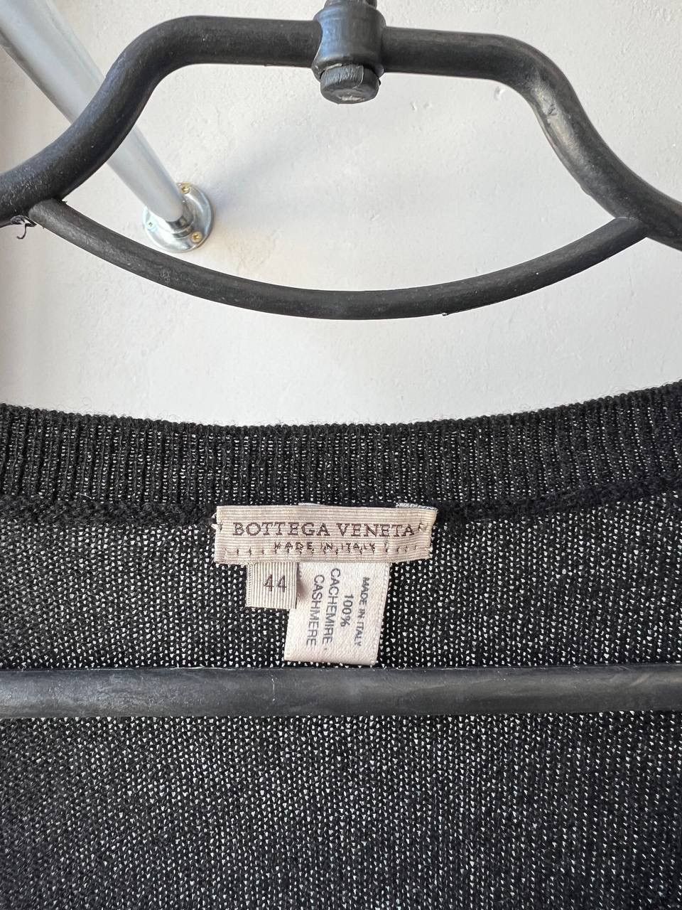 Bottega Veneta BOTTEGA VENETA 100% CASHMERE BLACK DESIGNER SWEATER JUMPER Size M / US 6-8 / IT 42-44 - 6 Thumbnail
