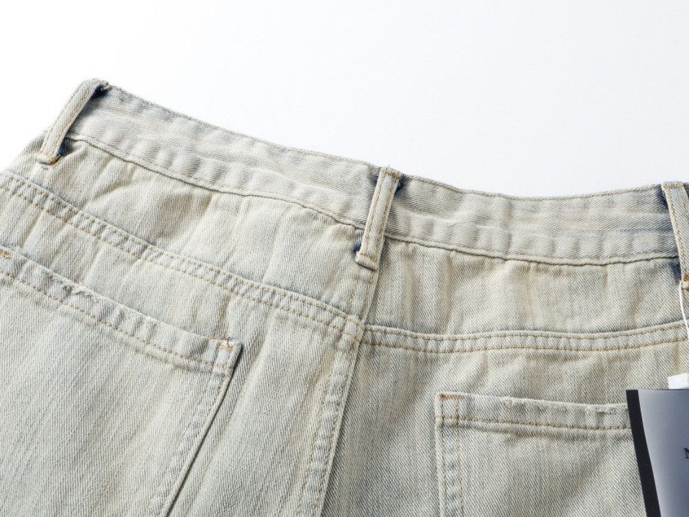 Vintage Men's American Retro Gradient Washed "Curved-Leg" Jeans Size US 32 / EU 48 - 4 Thumbnail