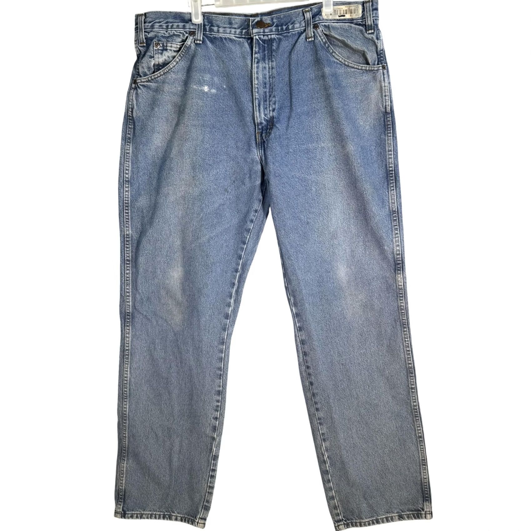 Dickies VINTAGE Dickies Jeans Mens 40x34 Blue Denim Relaxed Fit Workwear 90s Mens × Jeans Size US 40 / EU 56 - 2 Thumbnail
