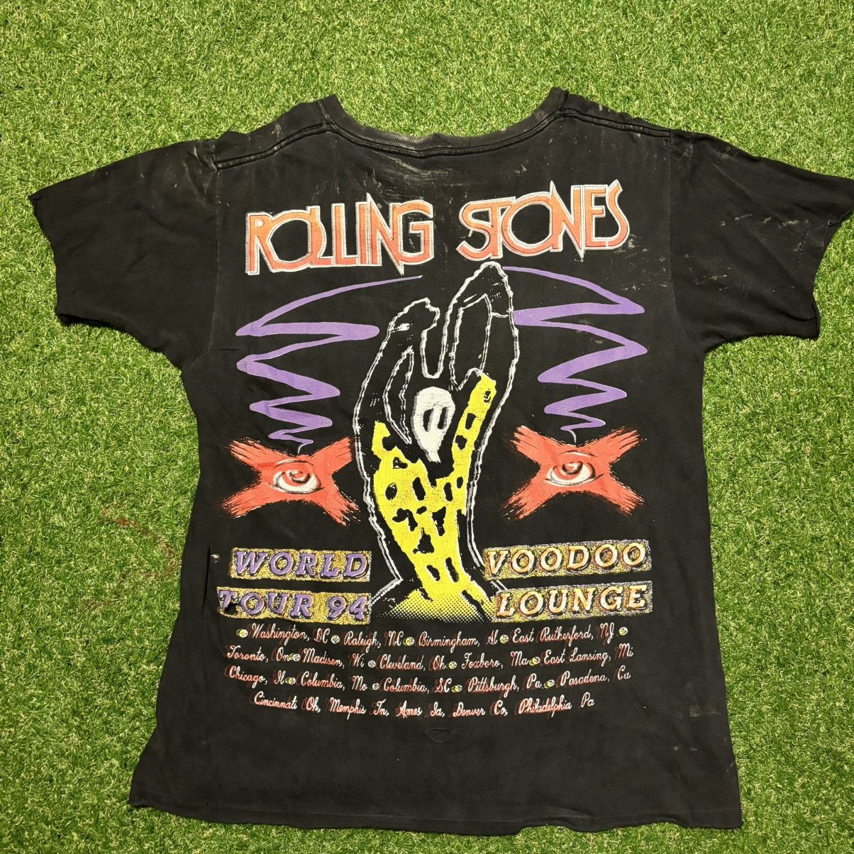Vintage 1994 Rolling Stones Voodoo Lounge Tee Size US L / EU 52-54 / 3 - 2 Thumbnail
