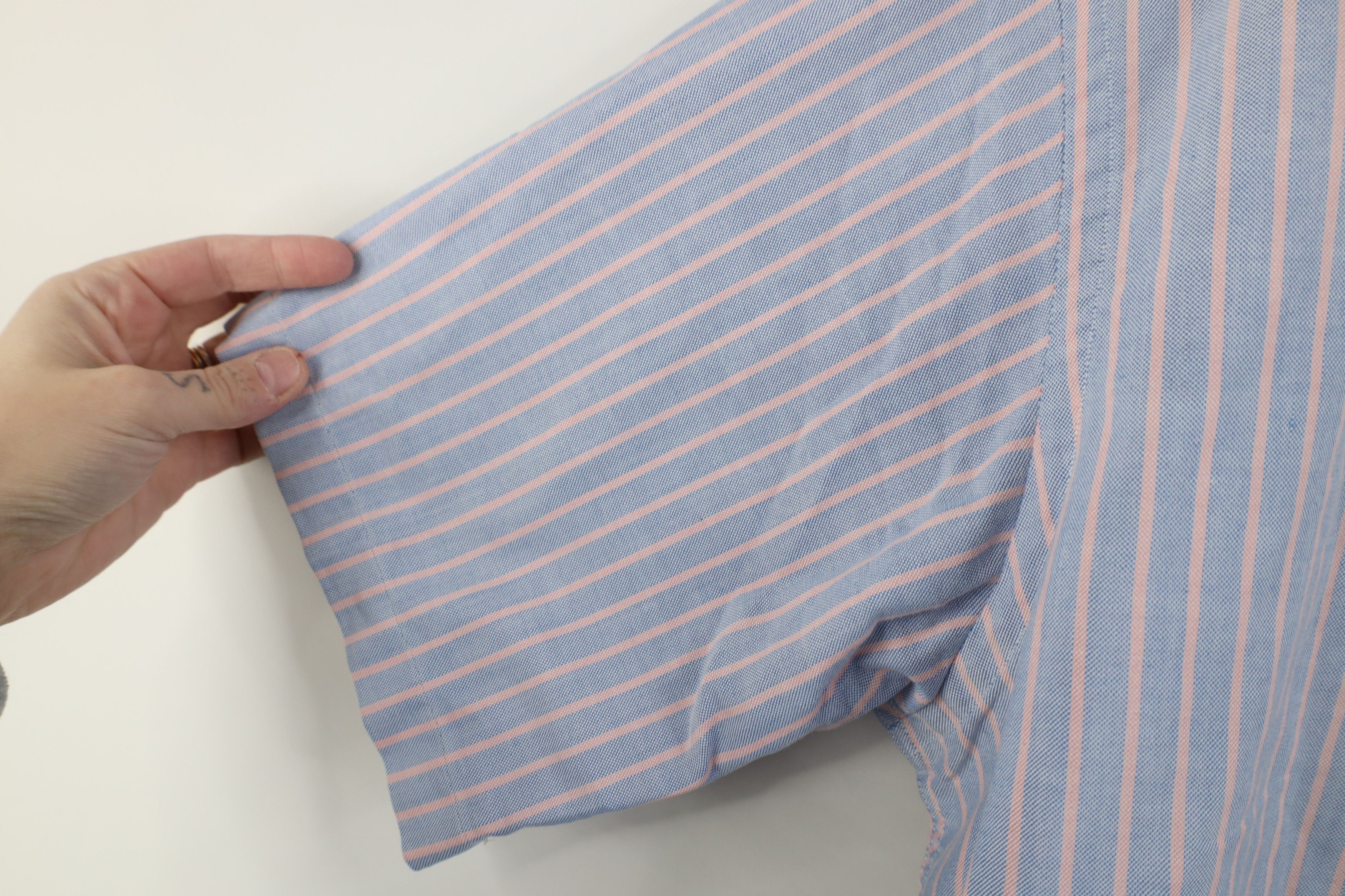L.L. Bean Vintage 90s LL Bean Short Sleeve Button Down Shirt USA Size US L / EU 52-54 / 3 - 6 Thumbnail
